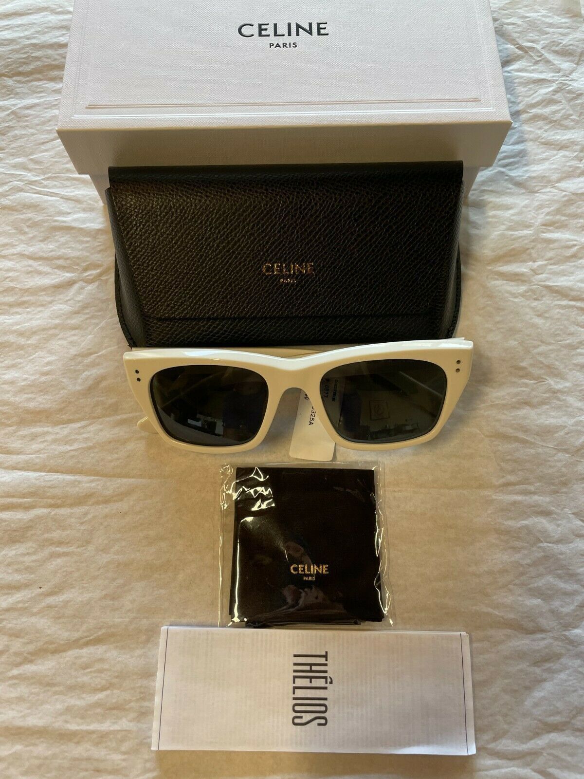 Celine CELINE CL40060i 25A 53mm Rectangle Unisex Sunglasses Size ONE SIZE - 5 Thumbnail