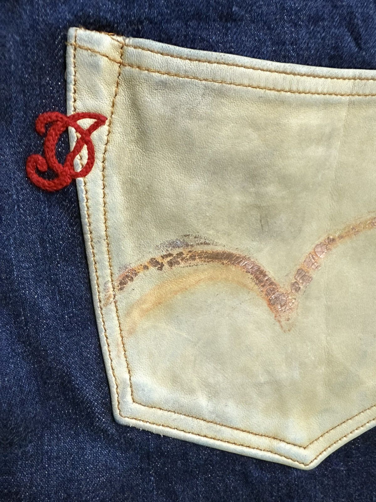 Indian Motorcycle Indian Motorcycle Selvage Jeans Leather Pocket Size US 32 / EU 48 - 9 Thumbnail