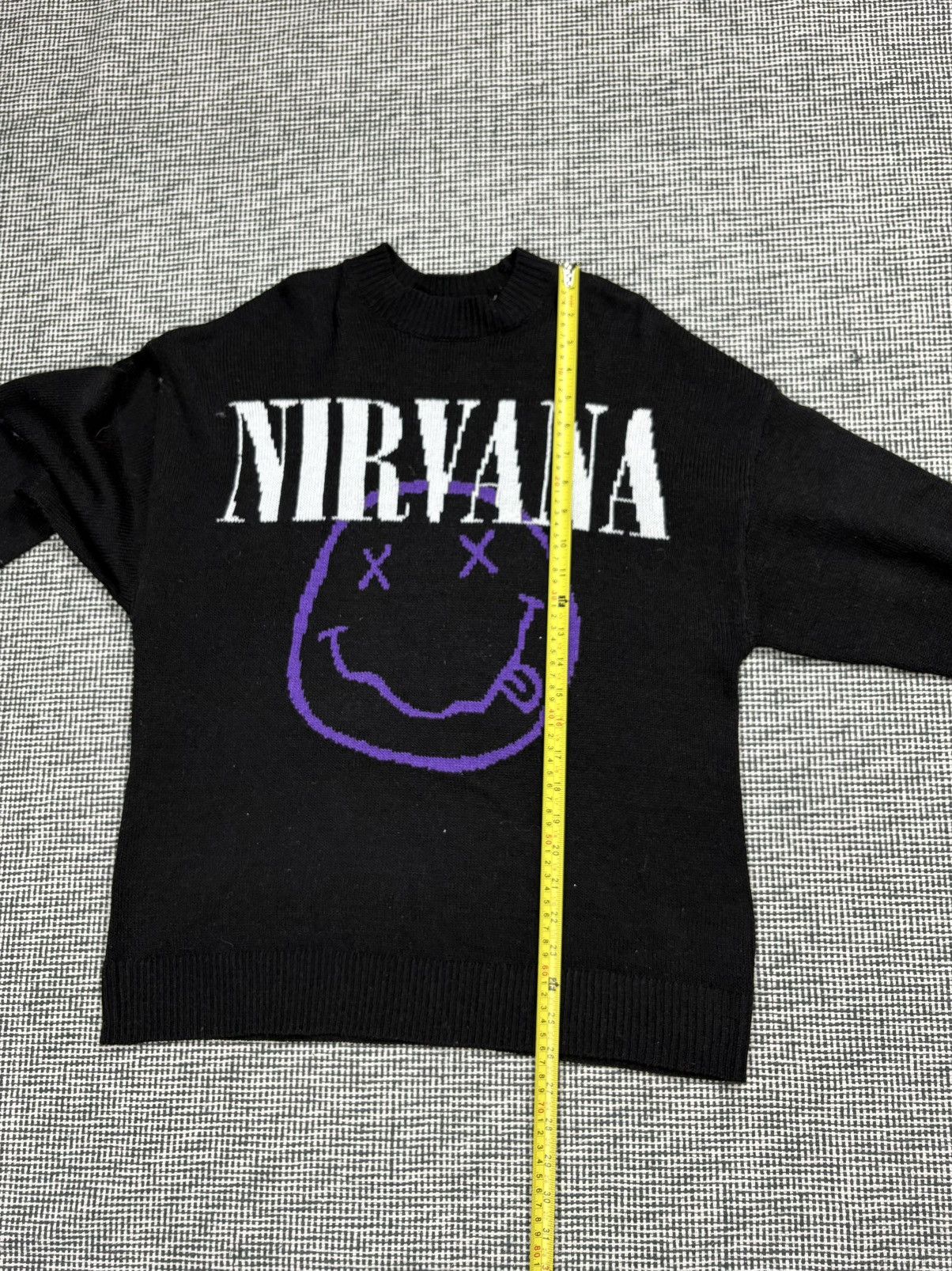 Nirvana Fuzzy grunge style nirvana sweater japanese harajuku vibes Size US S / EU 44-46 / 1 - 4 Thumbnail