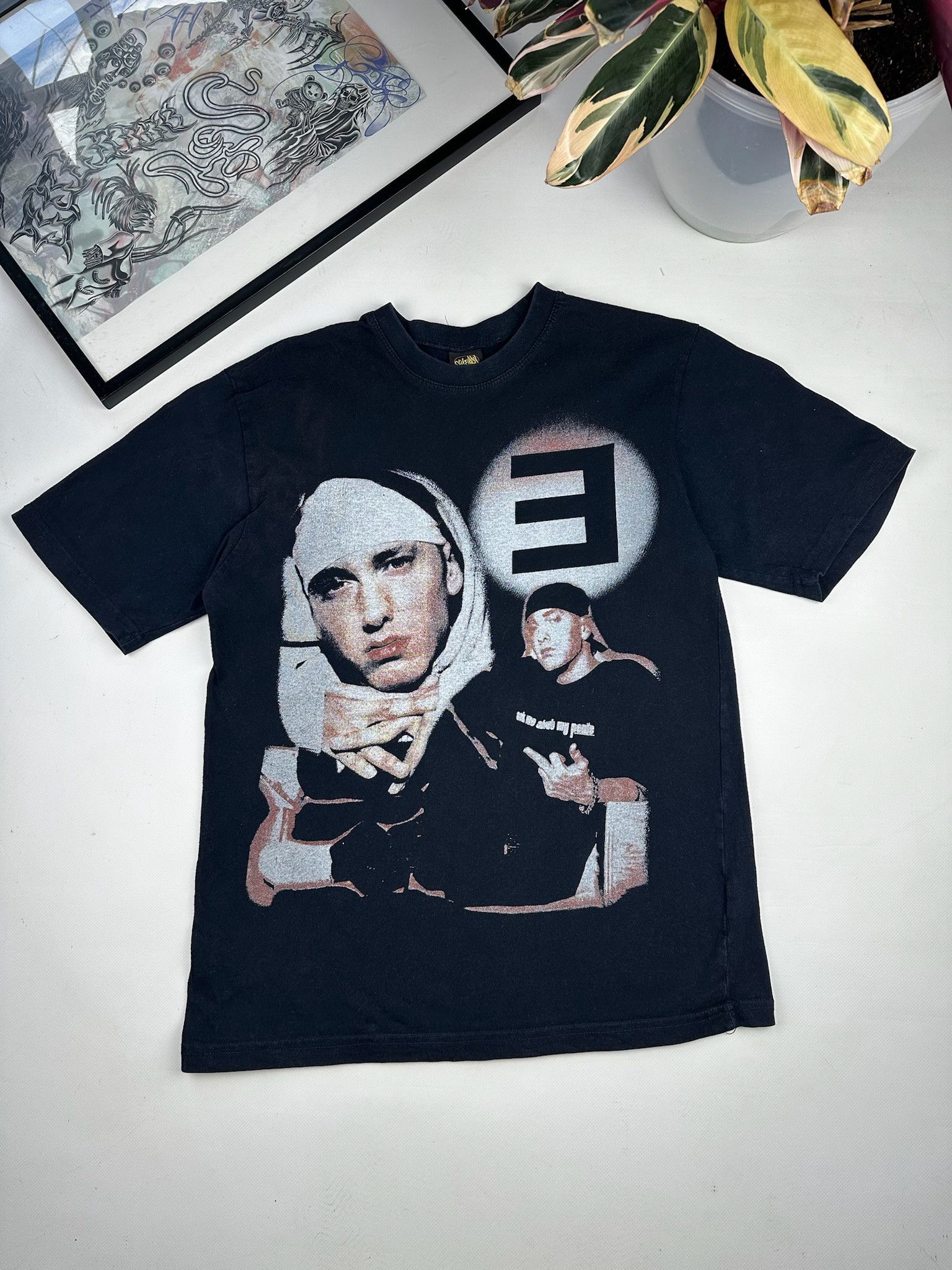 Eminem Vintage 90s Eminem tee tshirt Size US S / EU 44-46 / 1 - 1 Thumbnail