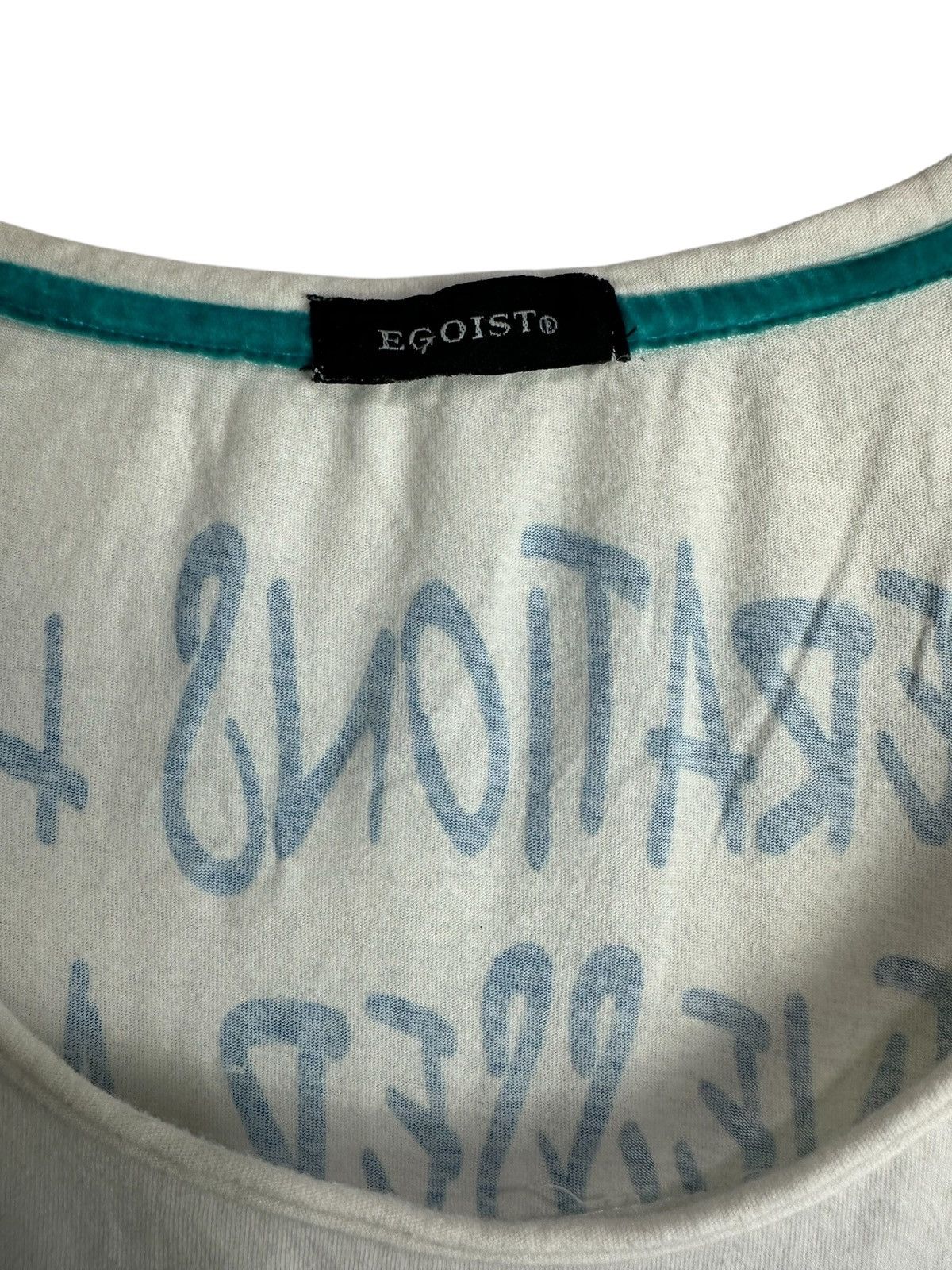 Other EGOIST BEST QUOTES LONG SLEEVE HYSTERIC IFSIX LGB STYLE Size S / US 4 / IT 40 - 8 Thumbnail