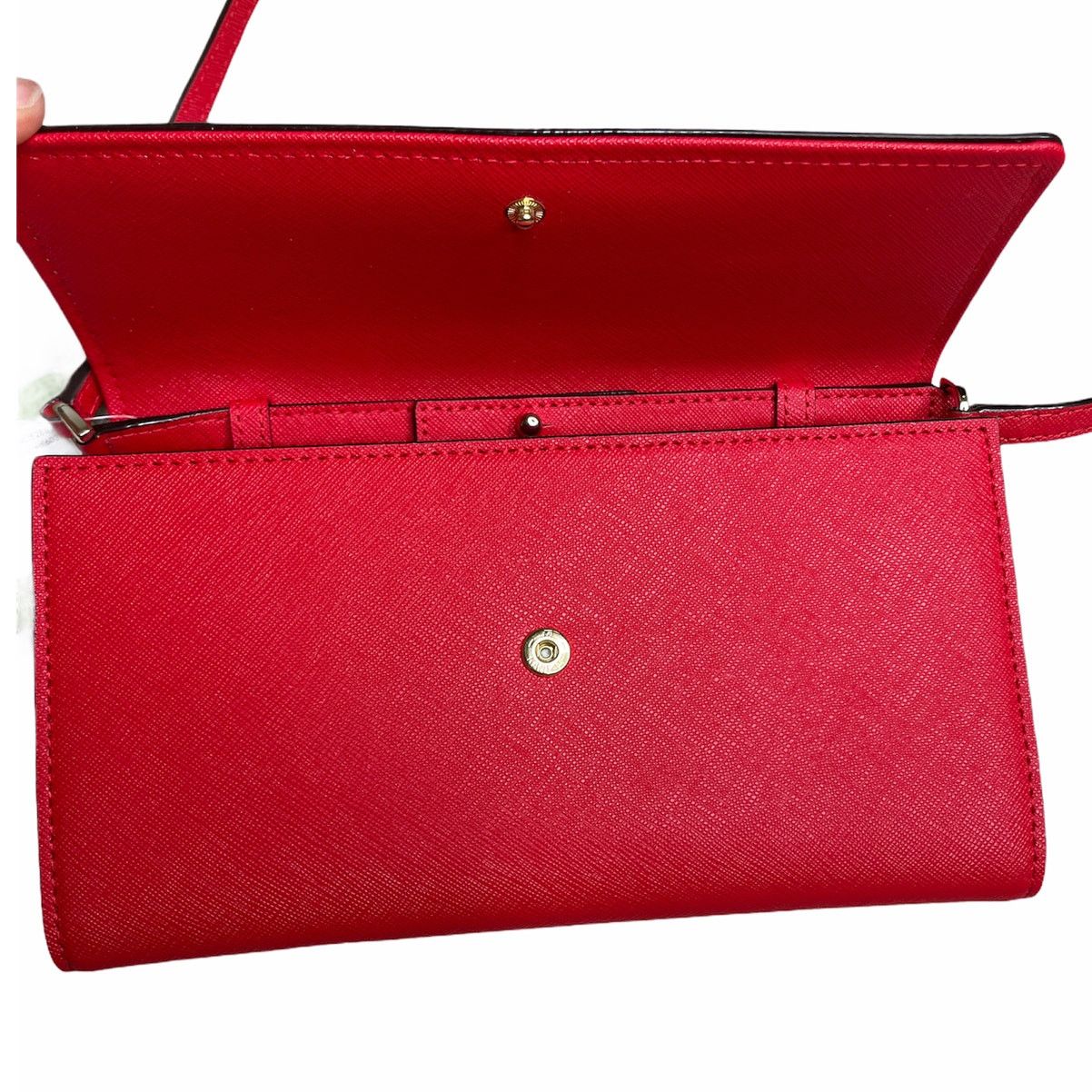 Kate Spade Kate Spade Stormie Rooster Red Crossbody Wallet Bag New Size ONE SIZE - 9 Thumbnail