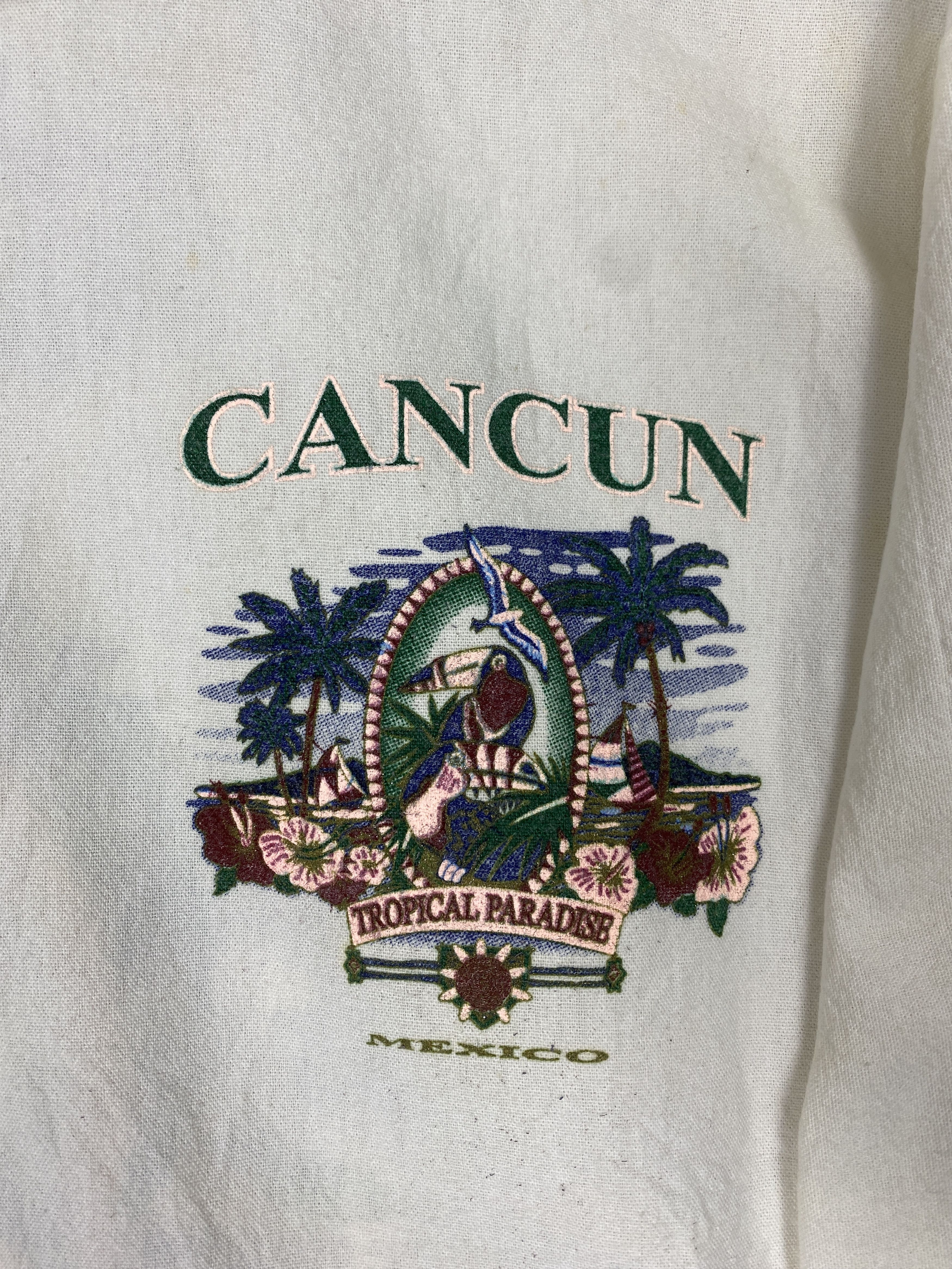 Vintage Vintage Cancun Mexico Art Tropical Paradise Jacket PJ2616 Size US M / EU 48-50 / 2 - 6 Thumbnail