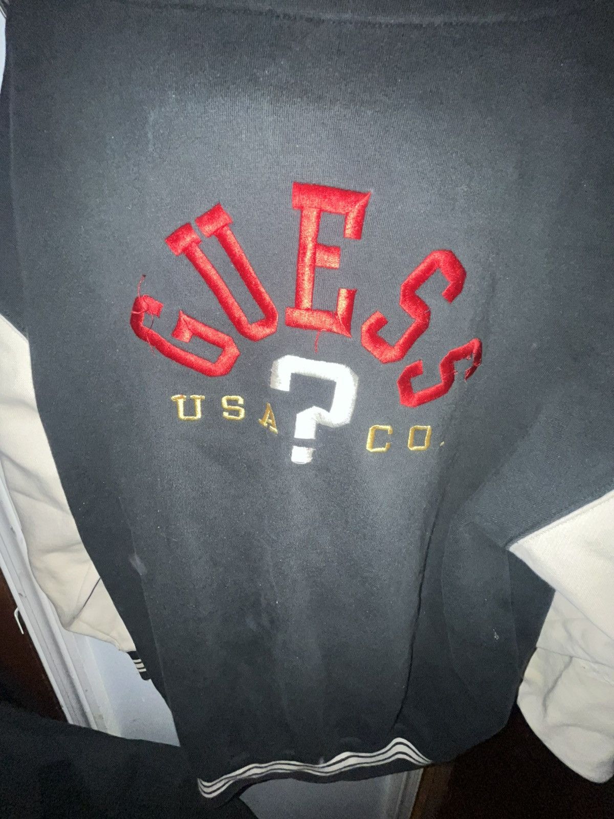 Guess GUESS LETTERMAN JACKET Size US M / EU 48-50 / 2 - 3 Thumbnail