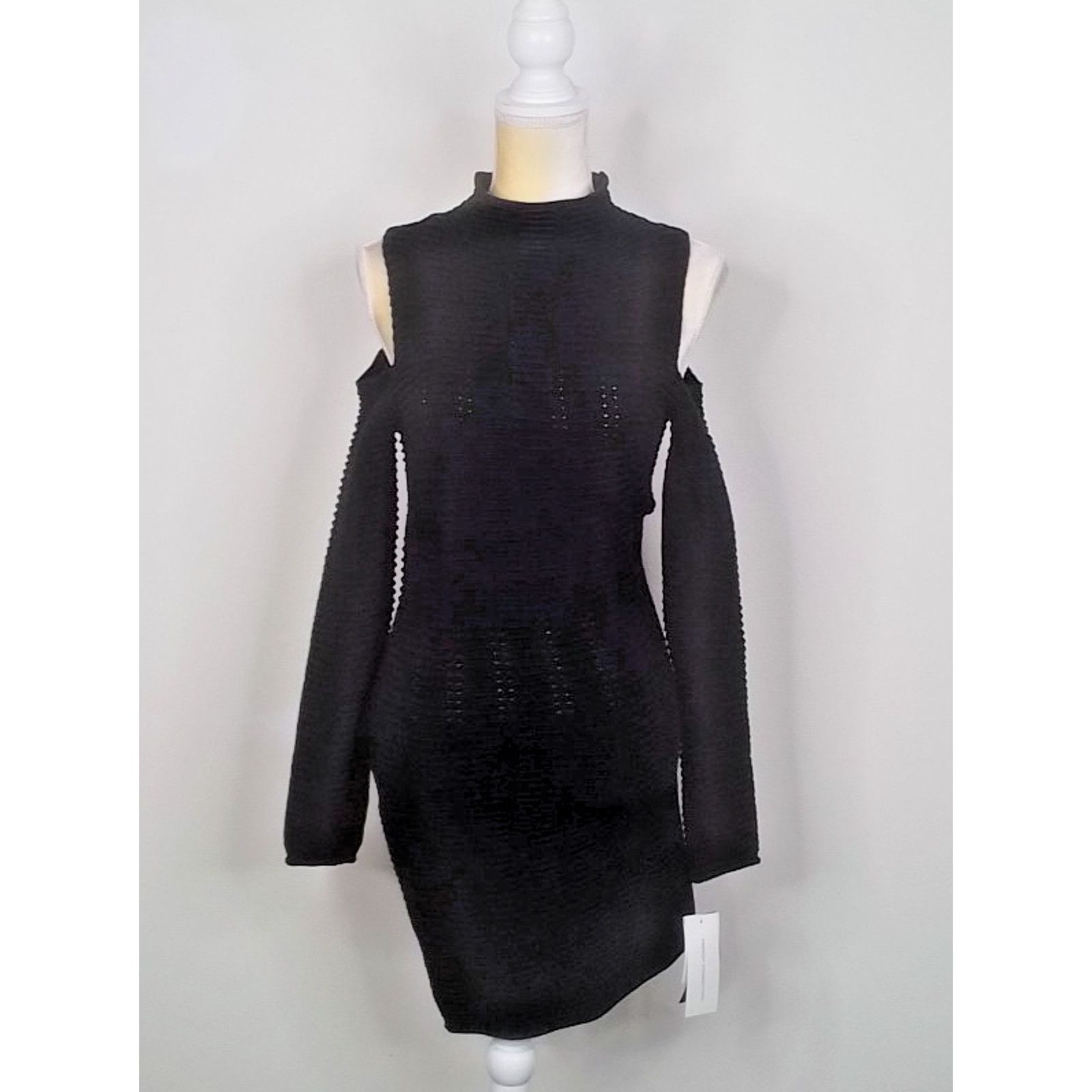 French Connection French Connection Sweater Dress Women's 4 NWT Cold Shoulder Size S / US 4 / IT 40 - 2 Thumbnail
