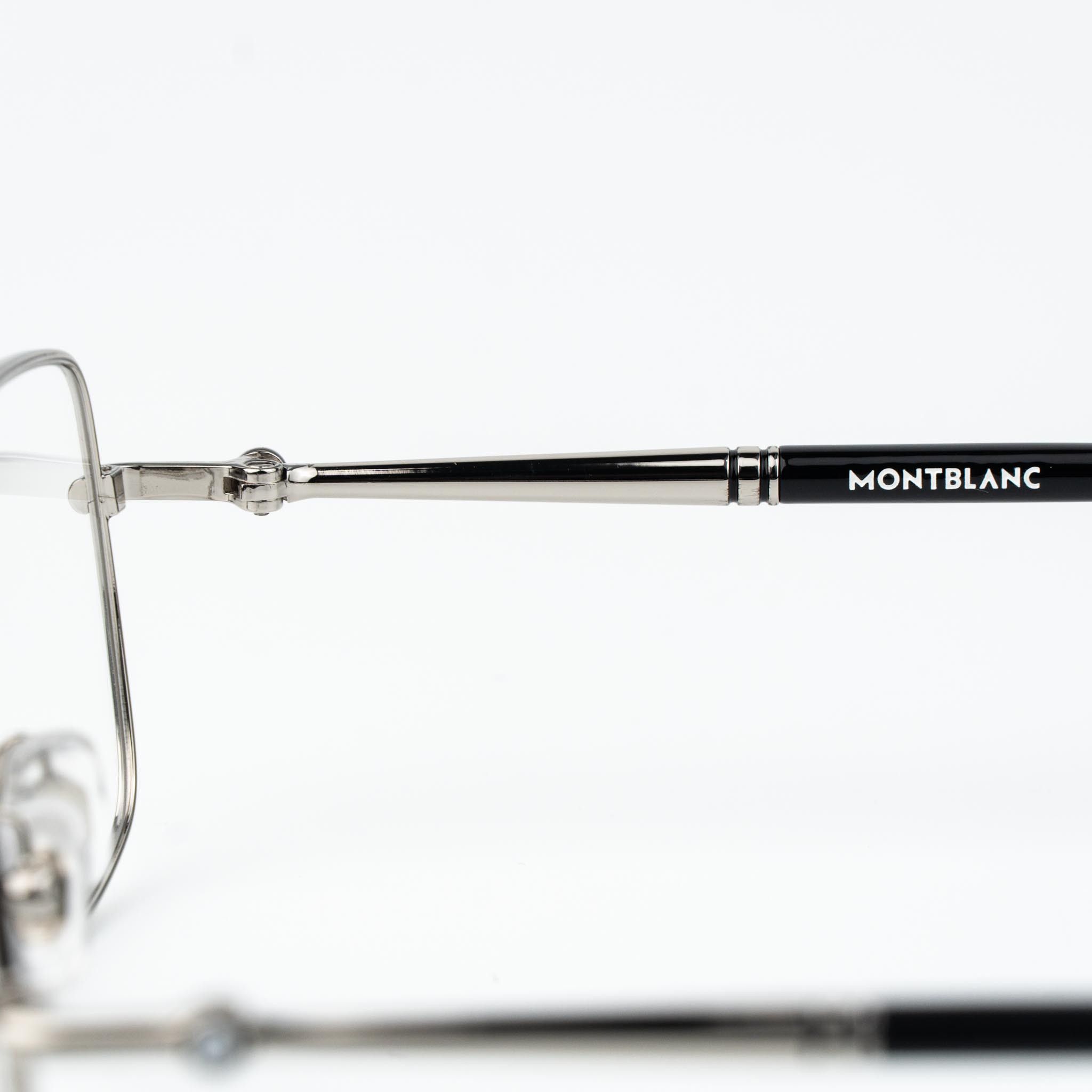 Montblanc Montblanc Men Eyeglasses Rectangle MB0072O 004 NEW AUTHENTIC Size ONE SIZE - 8 Thumbnail