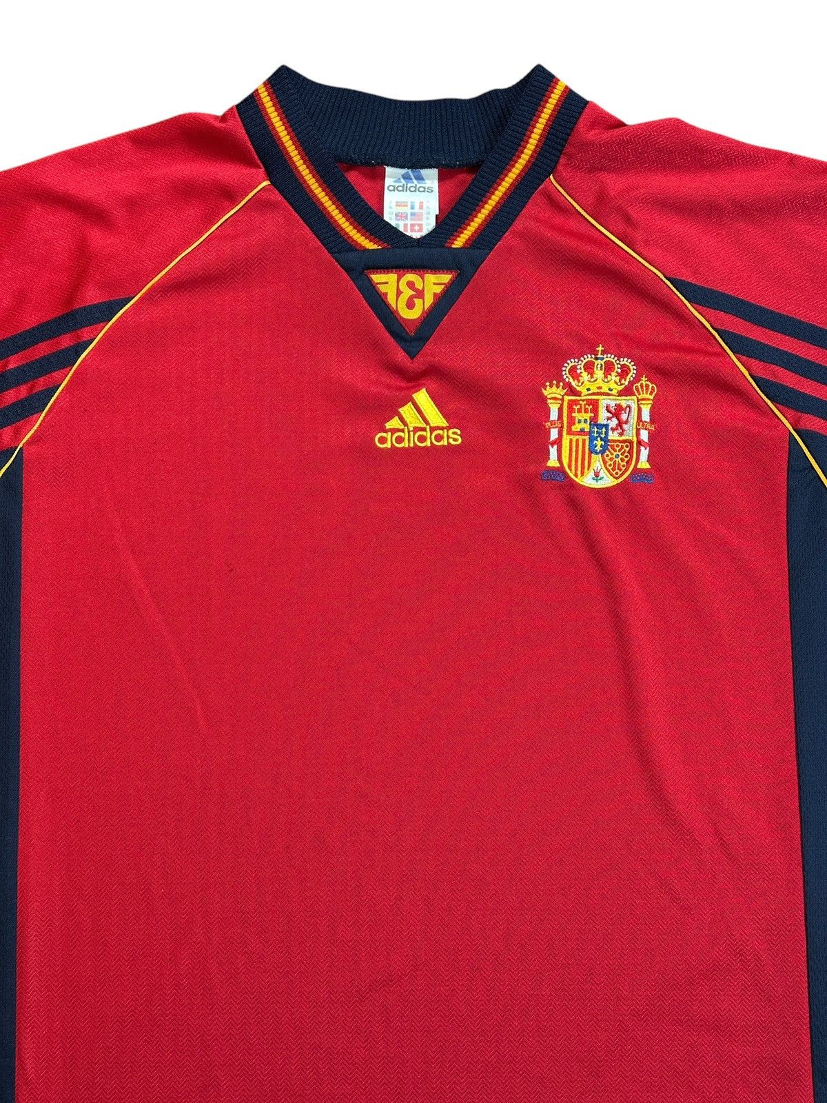 Adidas × Vintage Spain 1998 Home Jersey Size US XL / EU 56 / 4 - 3 Thumbnail