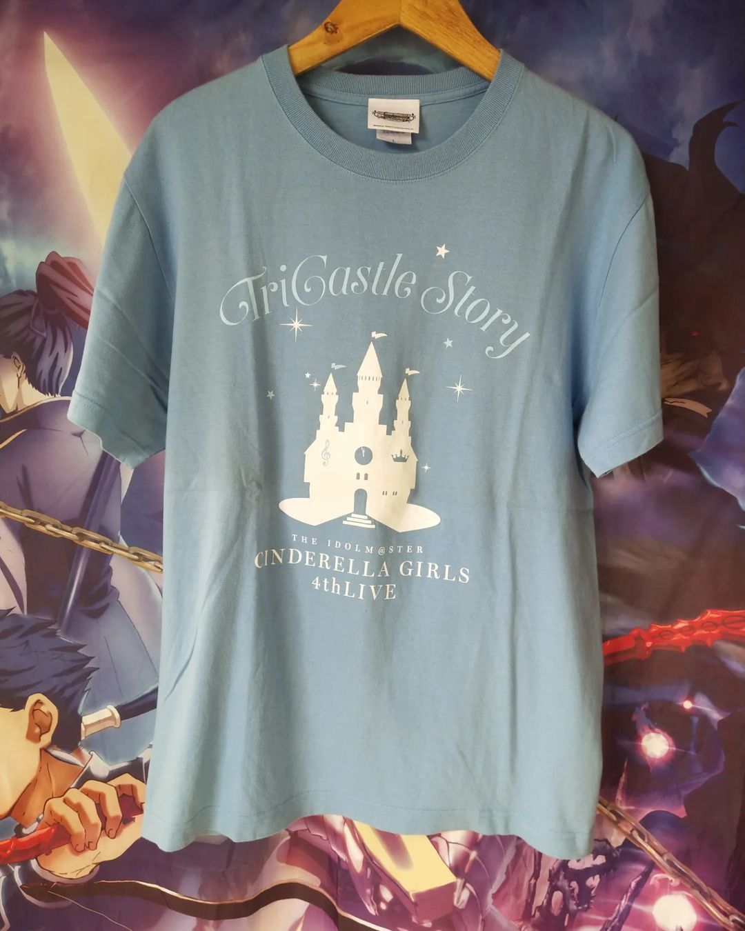 Anime × Japanese Brand The Idolmaster Cinderella Tri Castle Story Anime Idol Tees Size US L / EU 52-54 / 3 - 1 Thumbnail