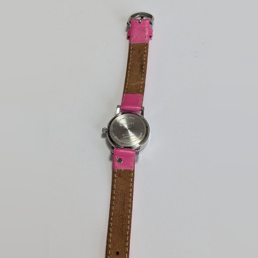 Disney Vintage Disney Minnie Mouse Watch Pink Band (New Battery) Size ONE SIZE - 7 Thumbnail