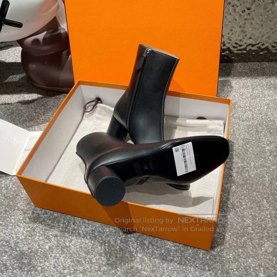 Hermes Hermes Black Mid. Size US 6 / IT 36 - 5 Thumbnail