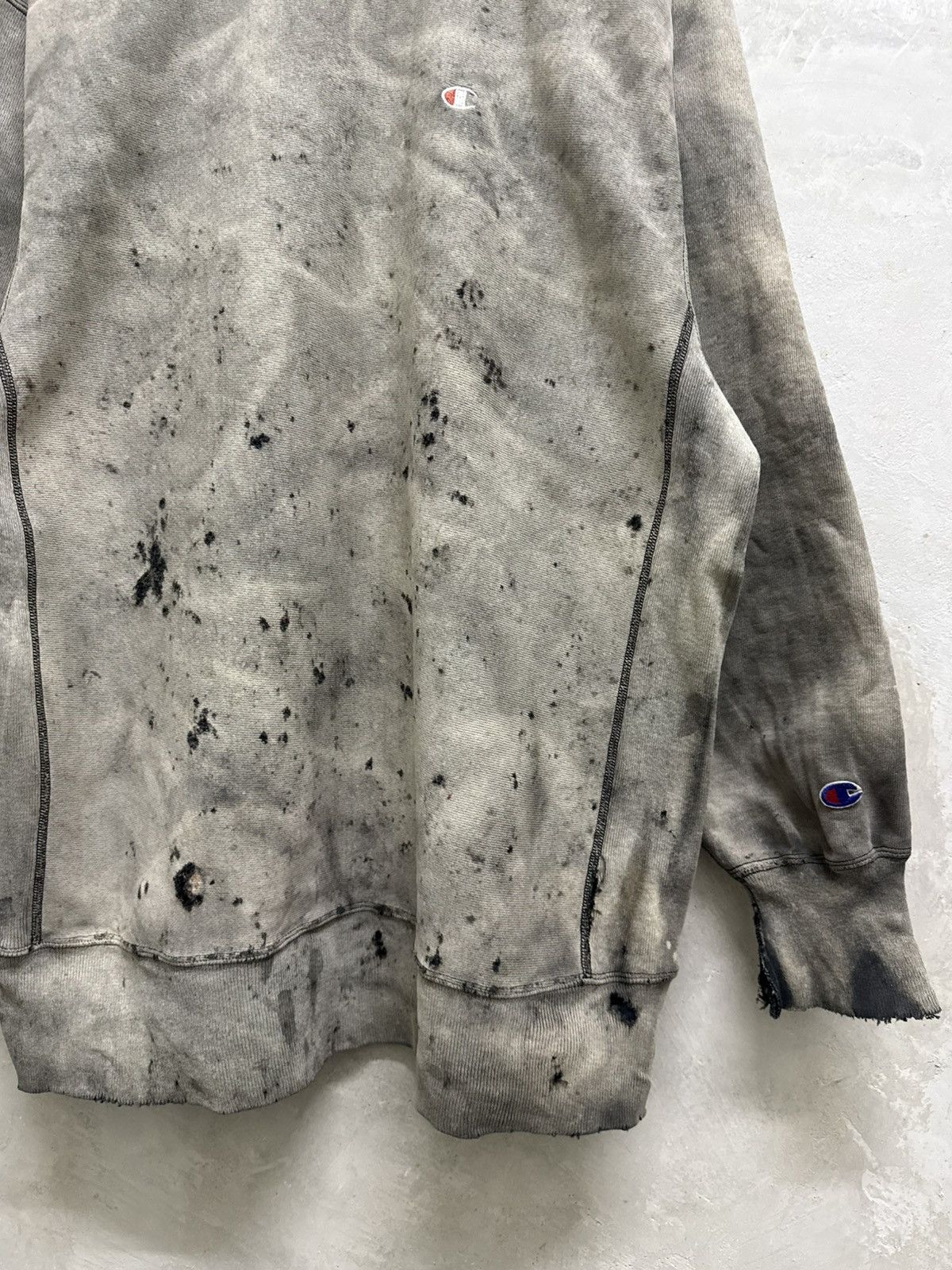 Champion Vintage 90’s Distressed Champion Reverse Weave Crewneck Size US XXL / EU 58 / 5 - 3 Thumbnail