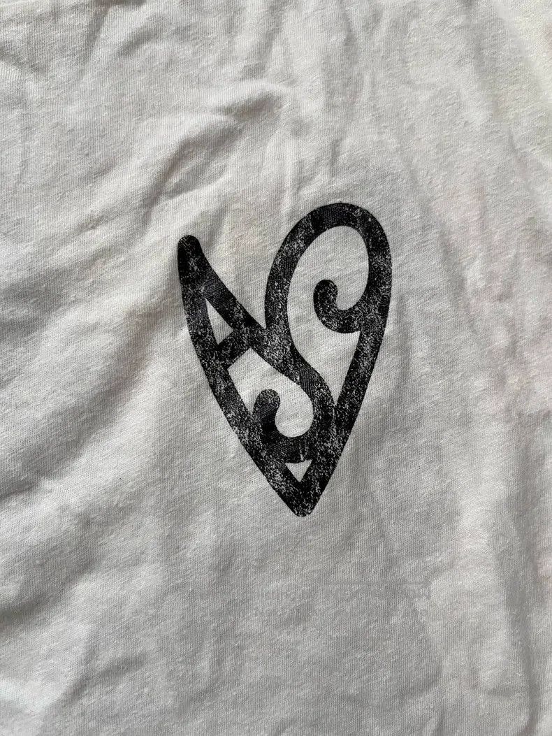 Acne Studios Acne Studios Spray-painted heart pattern lightweight cotto Size US S / EU 44-46 / 1 - 3 Thumbnail