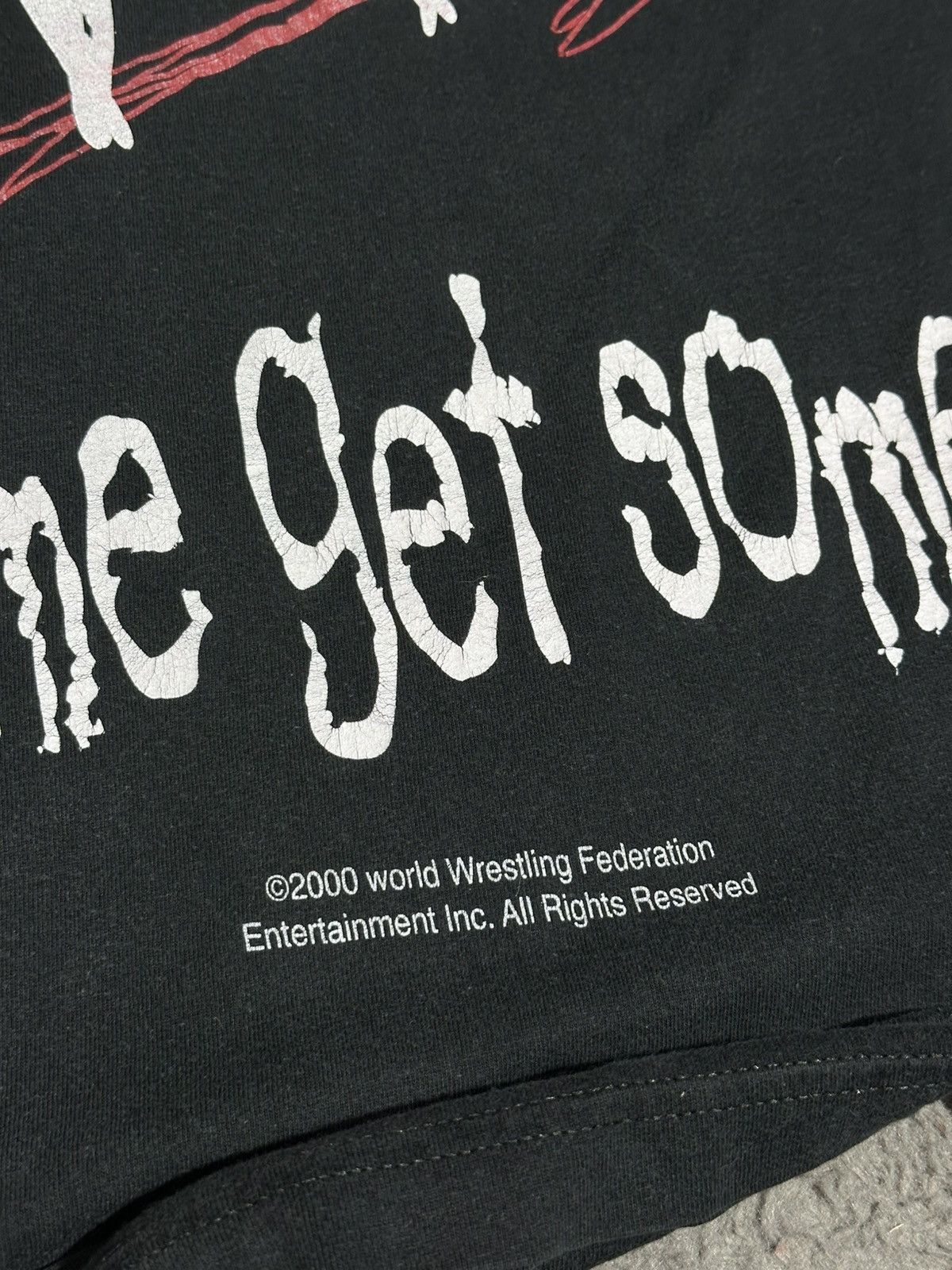 Band Tees Vintage 2000 The Rock WWF T-Shirt Size US S / EU 44-46 / 1 - 7 Thumbnail