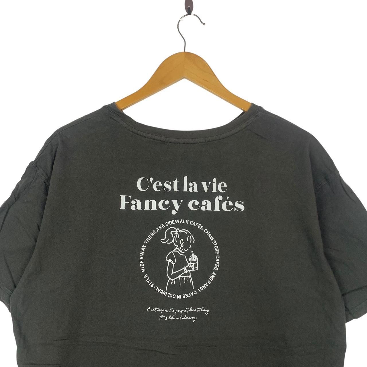Other C’EST LA VIE Fancy Cafes As Know As Collection Tee Size XL / US 12-14 / IT 48-50 - 5 Thumbnail