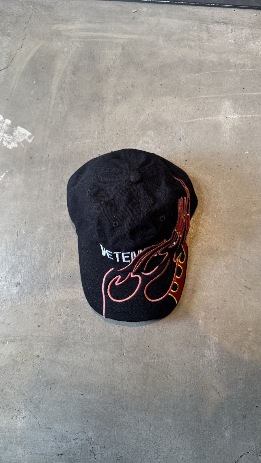Vetemens x Reebok Flames Cap