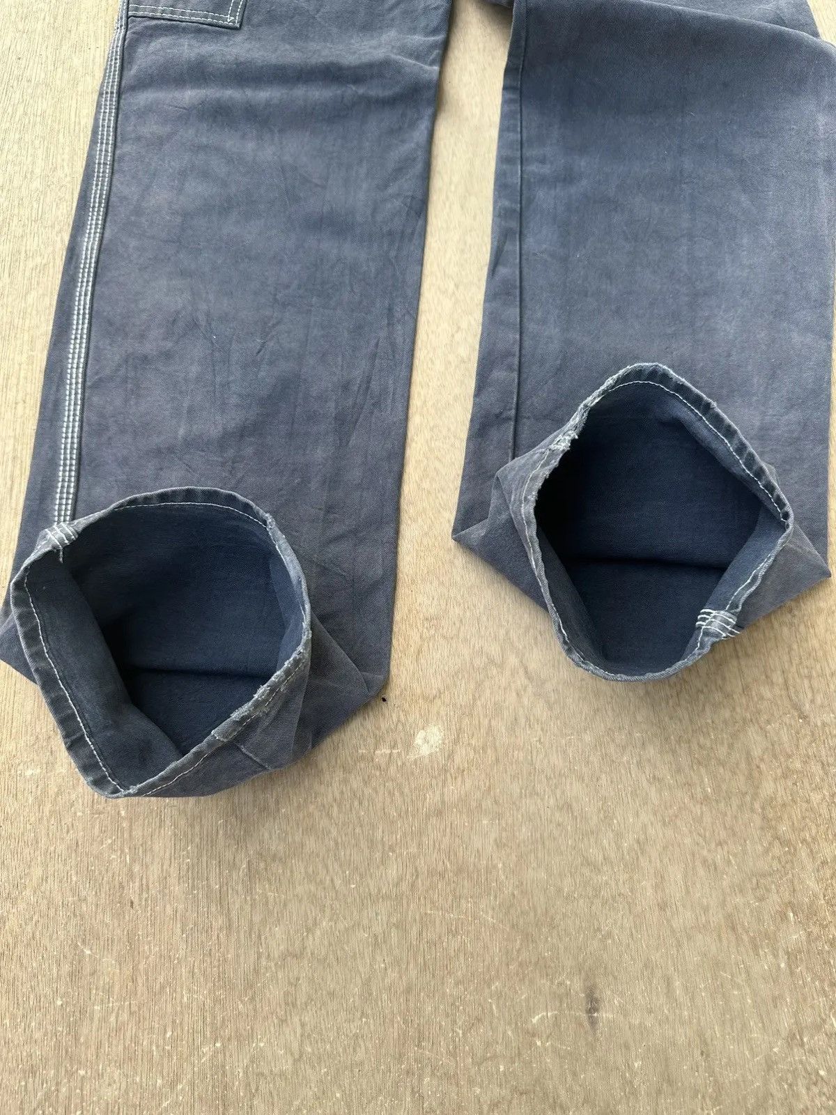 Dickies STEALS🔥VINTAGE DICKIES WORKWEAR FADED BAGGY CARPENTER PANTS Size US 27 - 15 Thumbnail