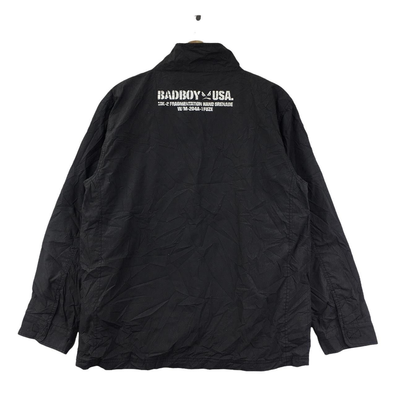 Vintage Vtg BADBOY USA SKATEBOARD Hip Hop Tactical Jacket Trench Size US M / EU 48-50 / 2 - 4 Thumbnail