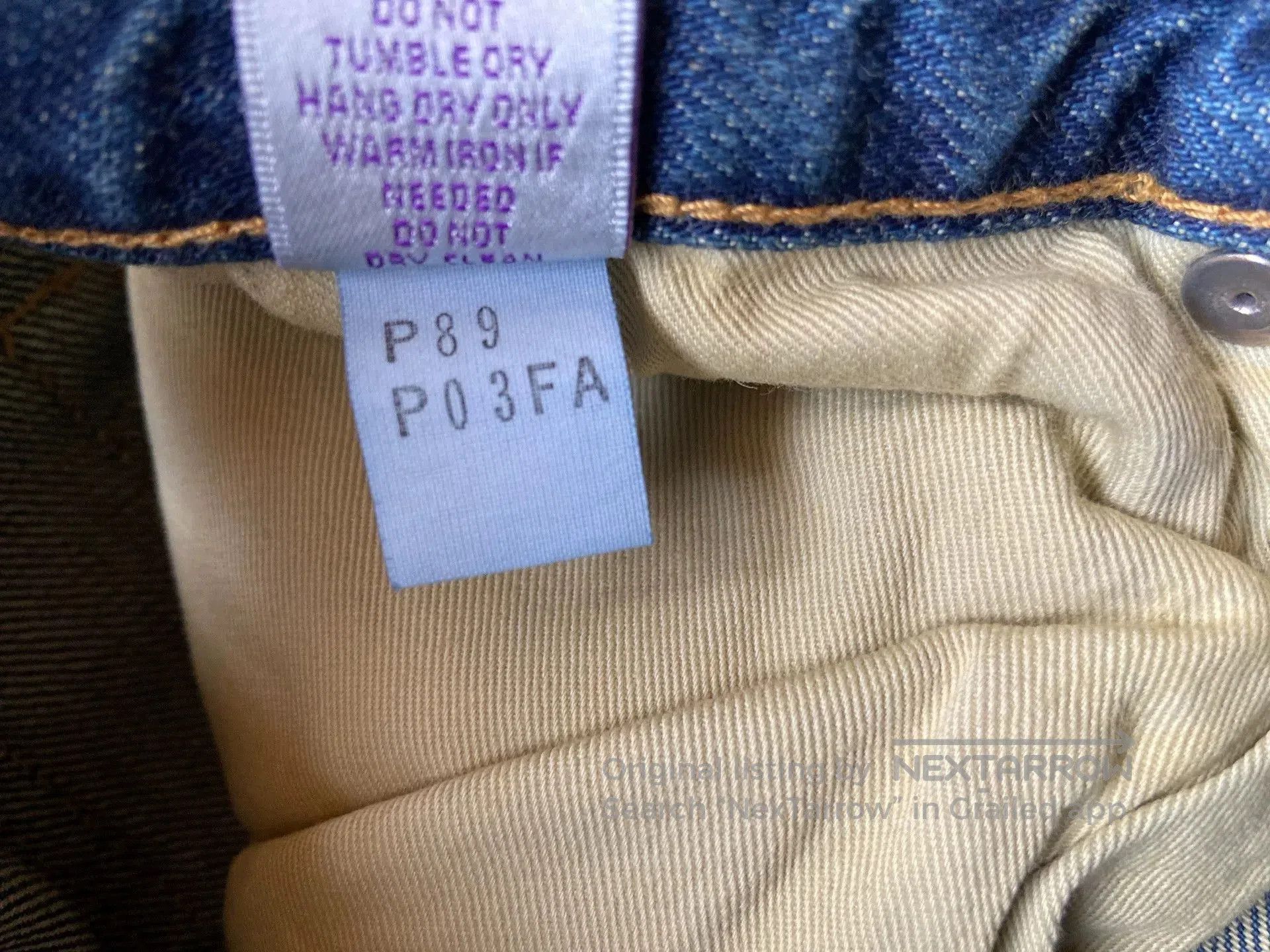Prps Prps Noir Vintage Distressed Washed Jeans. Size US 34 / EU 50 - 8 Thumbnail