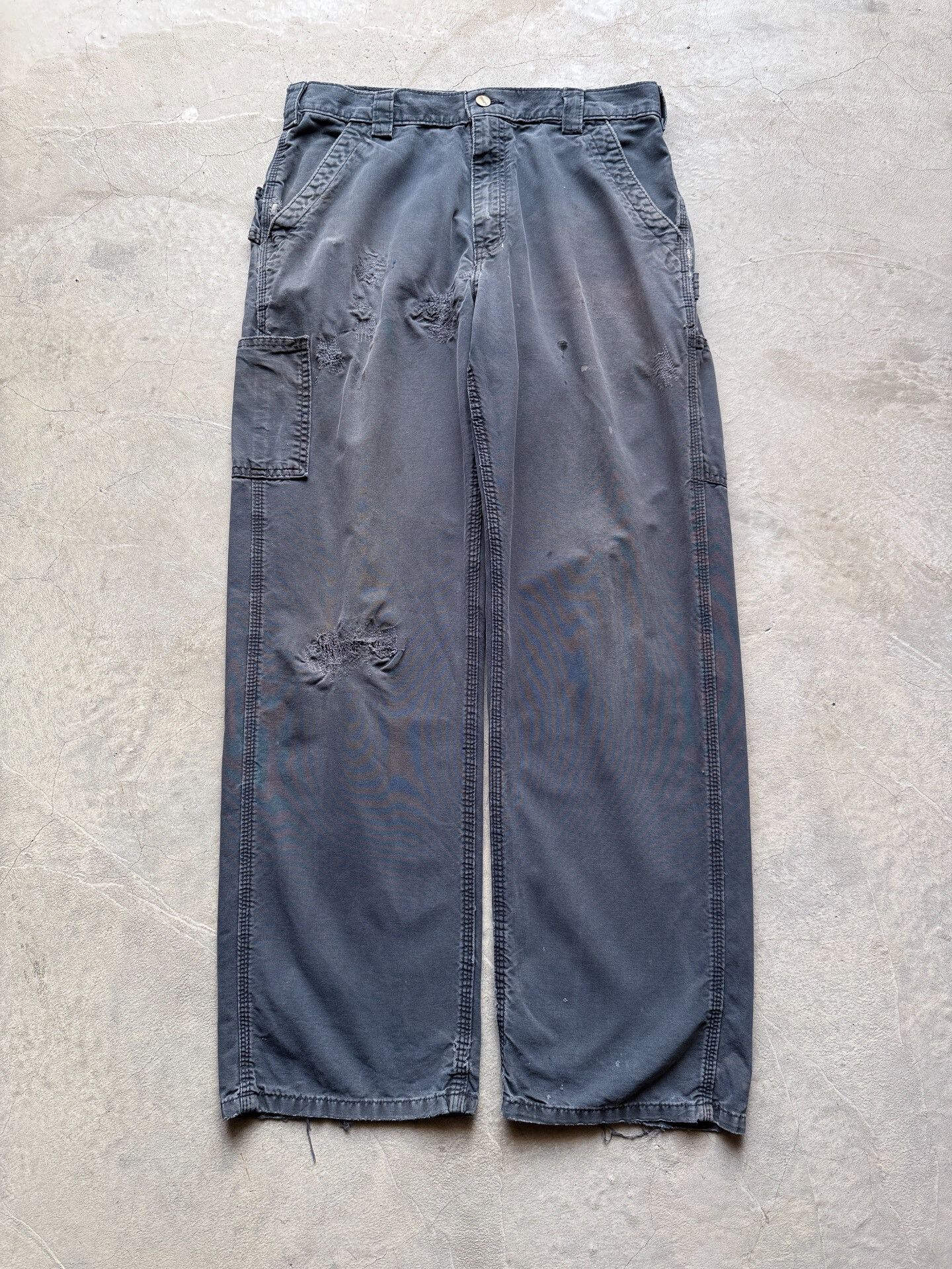 Vintage Vintage Carhartt B151 Carpenter Pant Size US 33 - 1 Thumbnail