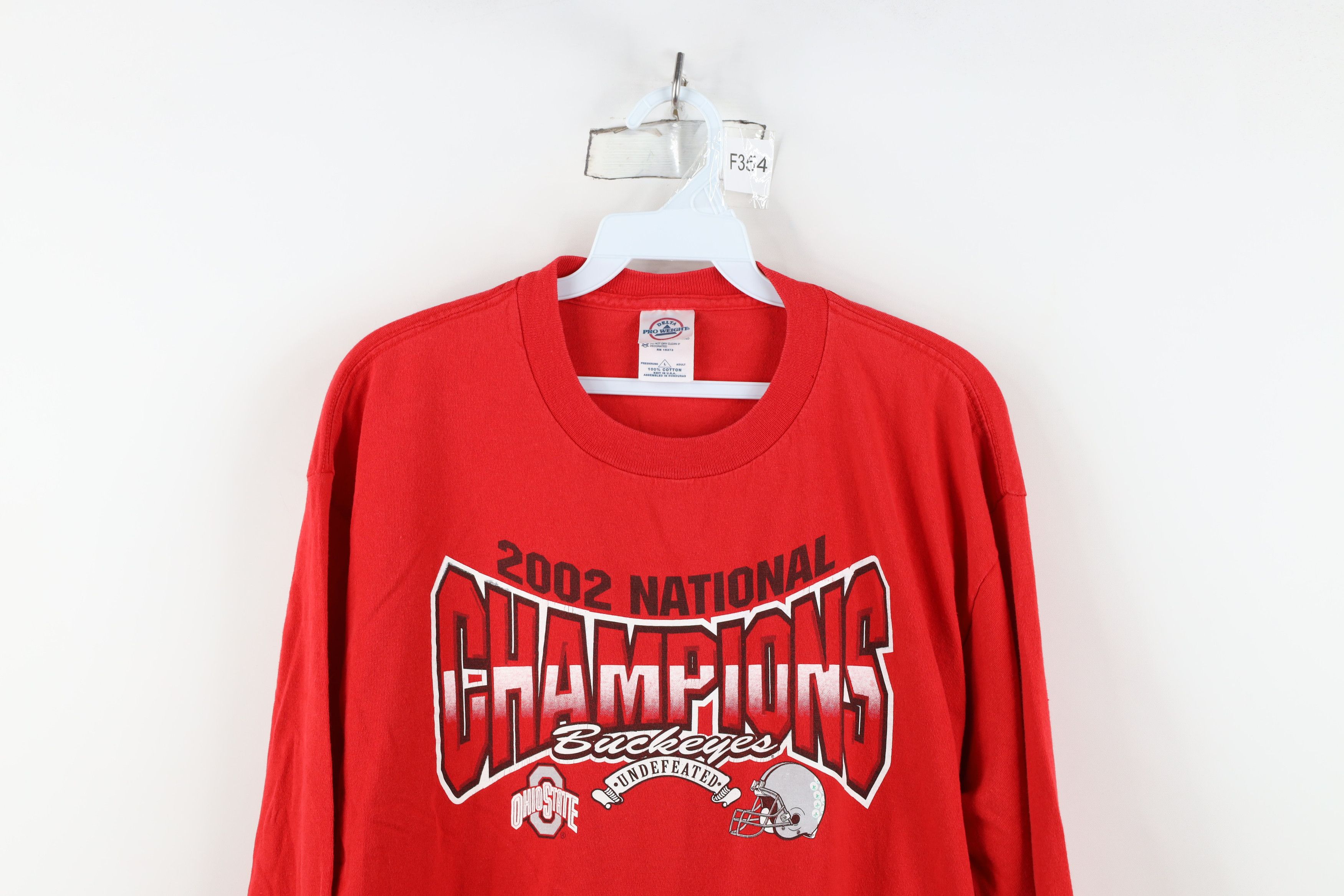 Vintage Vintage Y2K Champs Ohio State University Football T-Shirt Size US L / EU 52-54 / 3 - 2 Thumbnail