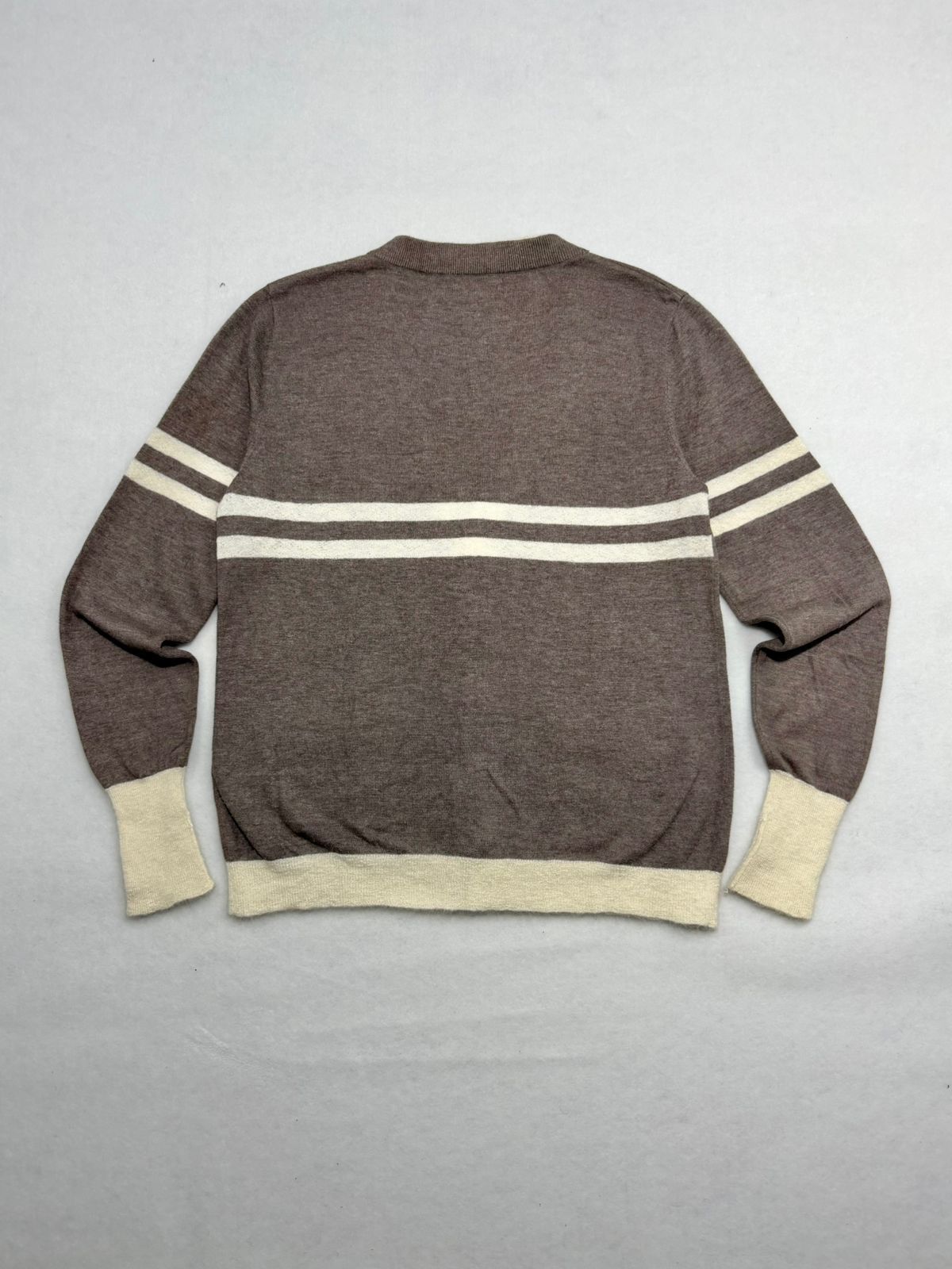 Fred Perry Fredperry Fred perry Cardigan Knitwear brown beige cream Size US L / EU 52-54 / 3 - 9 Thumbnail