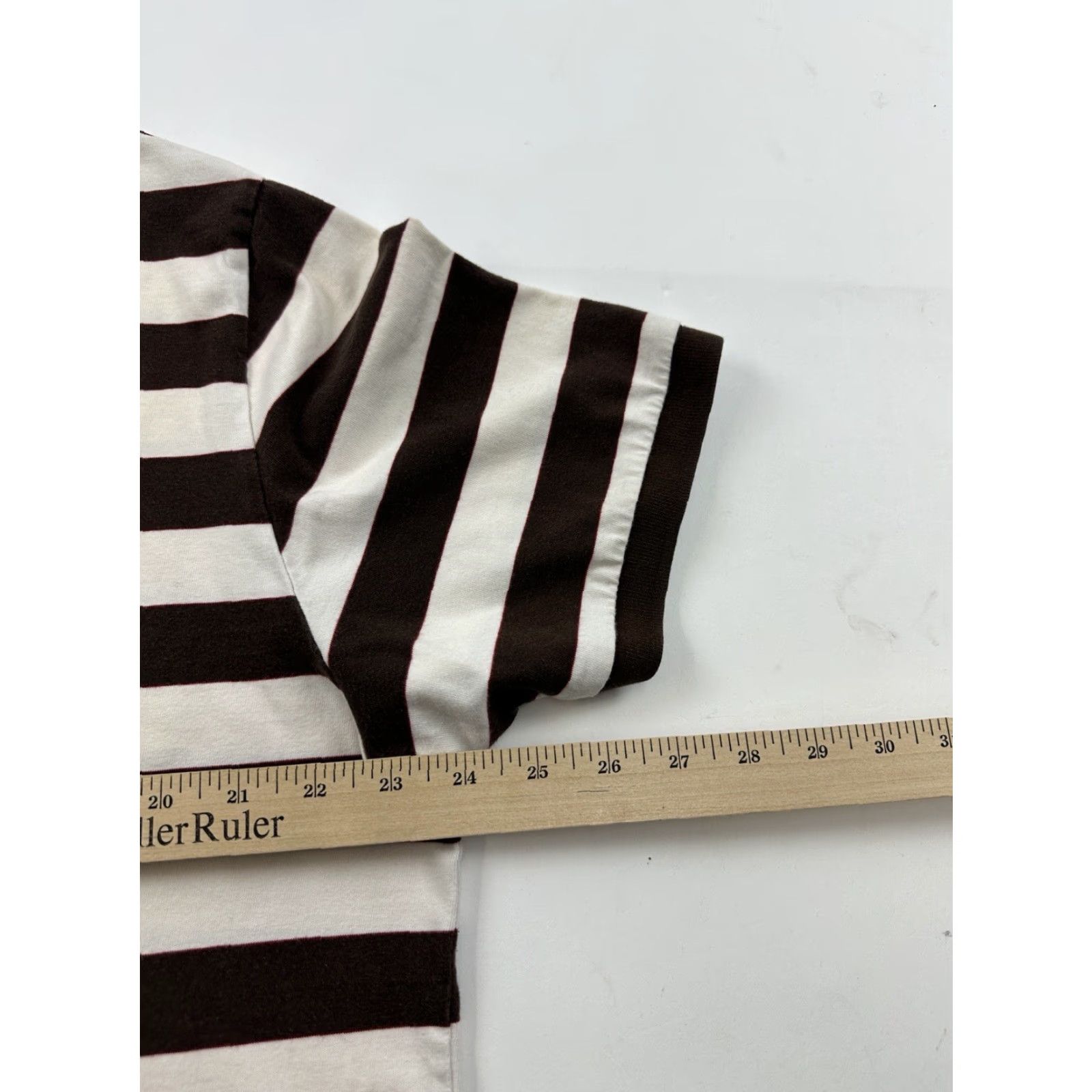 Nautica Nautica Polo Shirt Mens L Striped Short Sleeve Multicolor Logo 100% Cotton Knit Classic Fit Short Sleeve Polo Mens Boy? Size US L / EU 52-54 / 3 - 6 Thumbnail