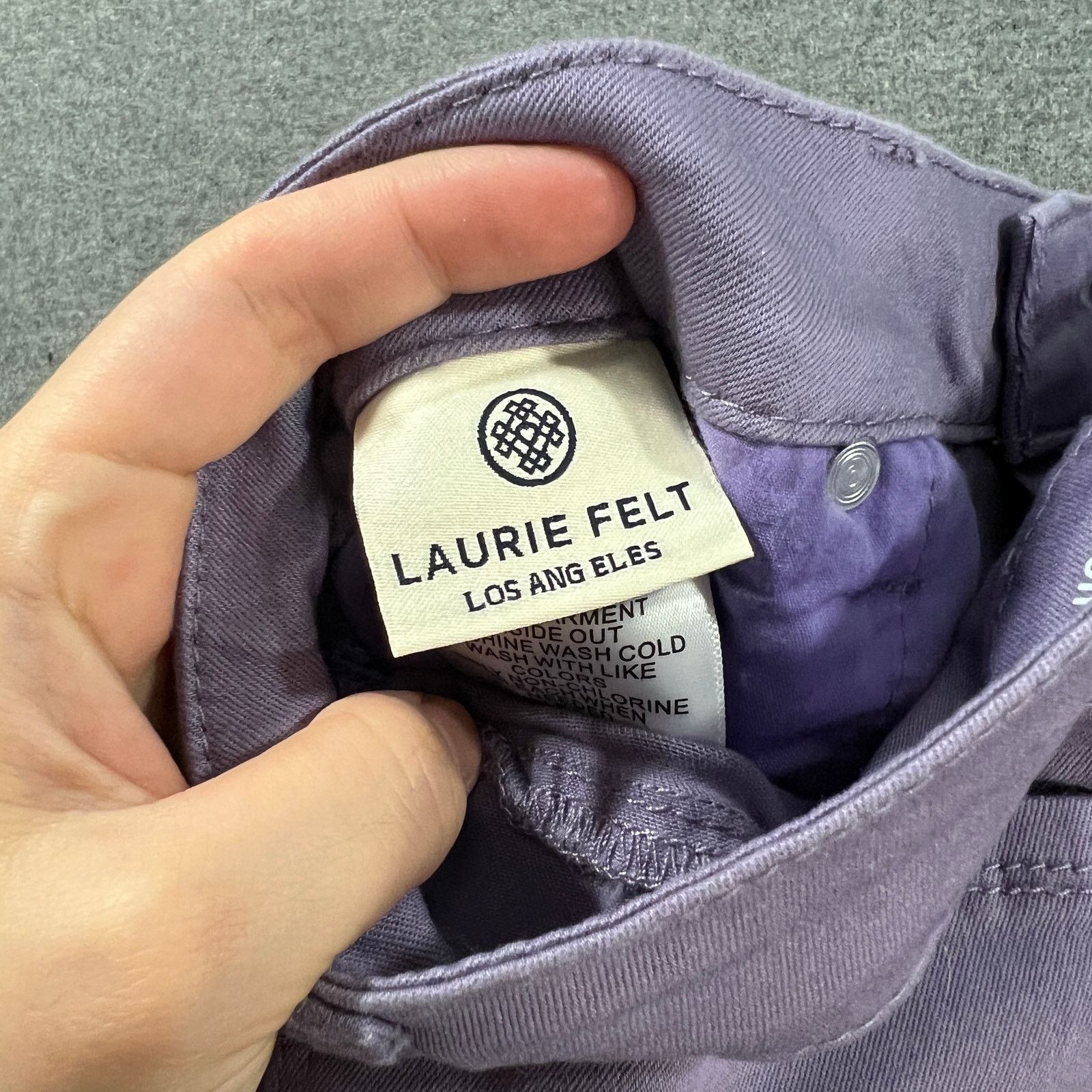 Other Laurie Felt Petite Wave Denim 5-Pocket Crop Straight Size 36" / US 14 / IT 50 - 11 Thumbnail