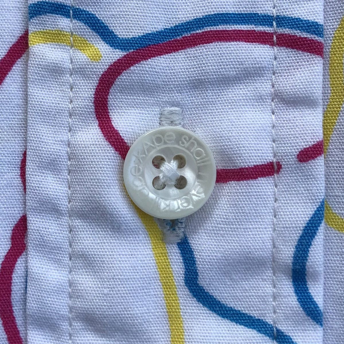 Bape Neon Camo Button Up Shirt Size US S / EU 44-46 / 1 - 10 Thumbnail