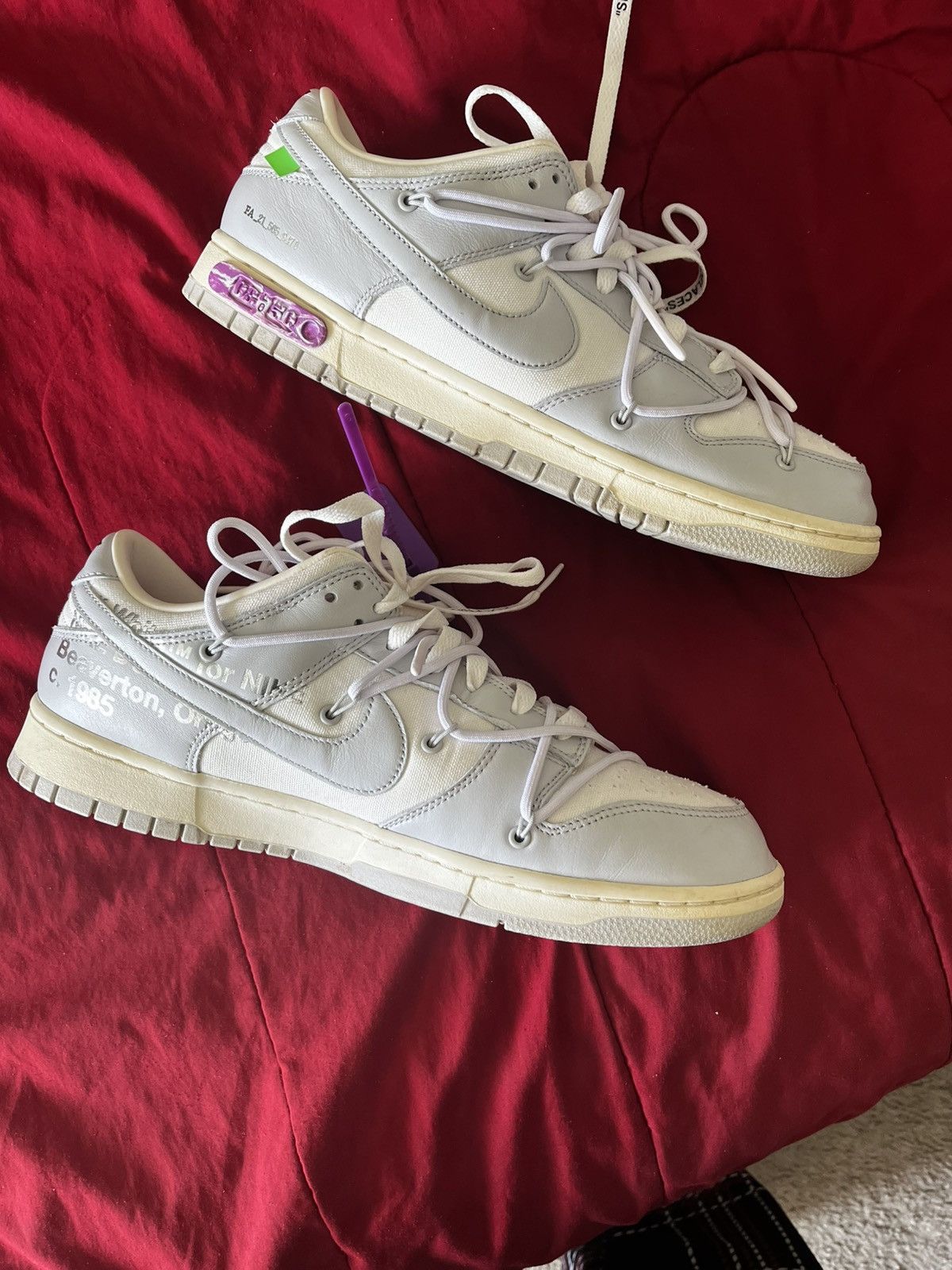 Nike × Off-White Off-White Lot 3 (SOLD) Size US 12 / EU 45 - 2 Thumbnail