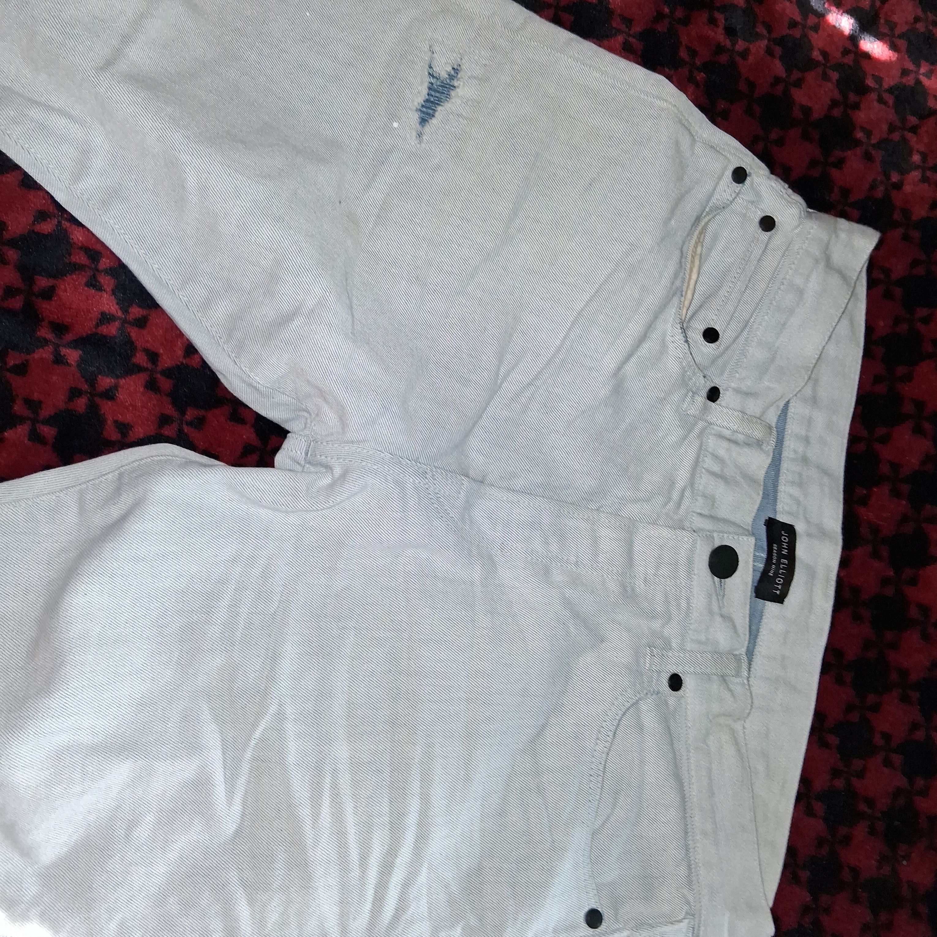 John Elliott Nwot Cast 2 31w John Elliott White Distressed Slim Japan Size US 31 - 6 Thumbnail