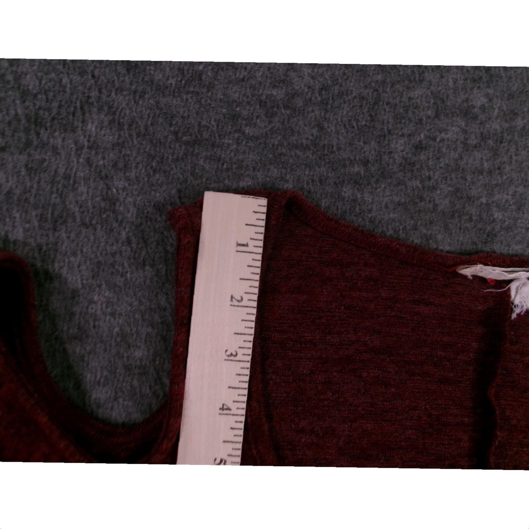 Vintage It Girl Top Womens L Maroon Heathered Cold Shoulder Cutouts Casual Chic Shirt Womens L Maroon Heathered Cold Shoulder Cutouts Casual Chic Size L / US 10 / IT 46 - 4 Thumbnail