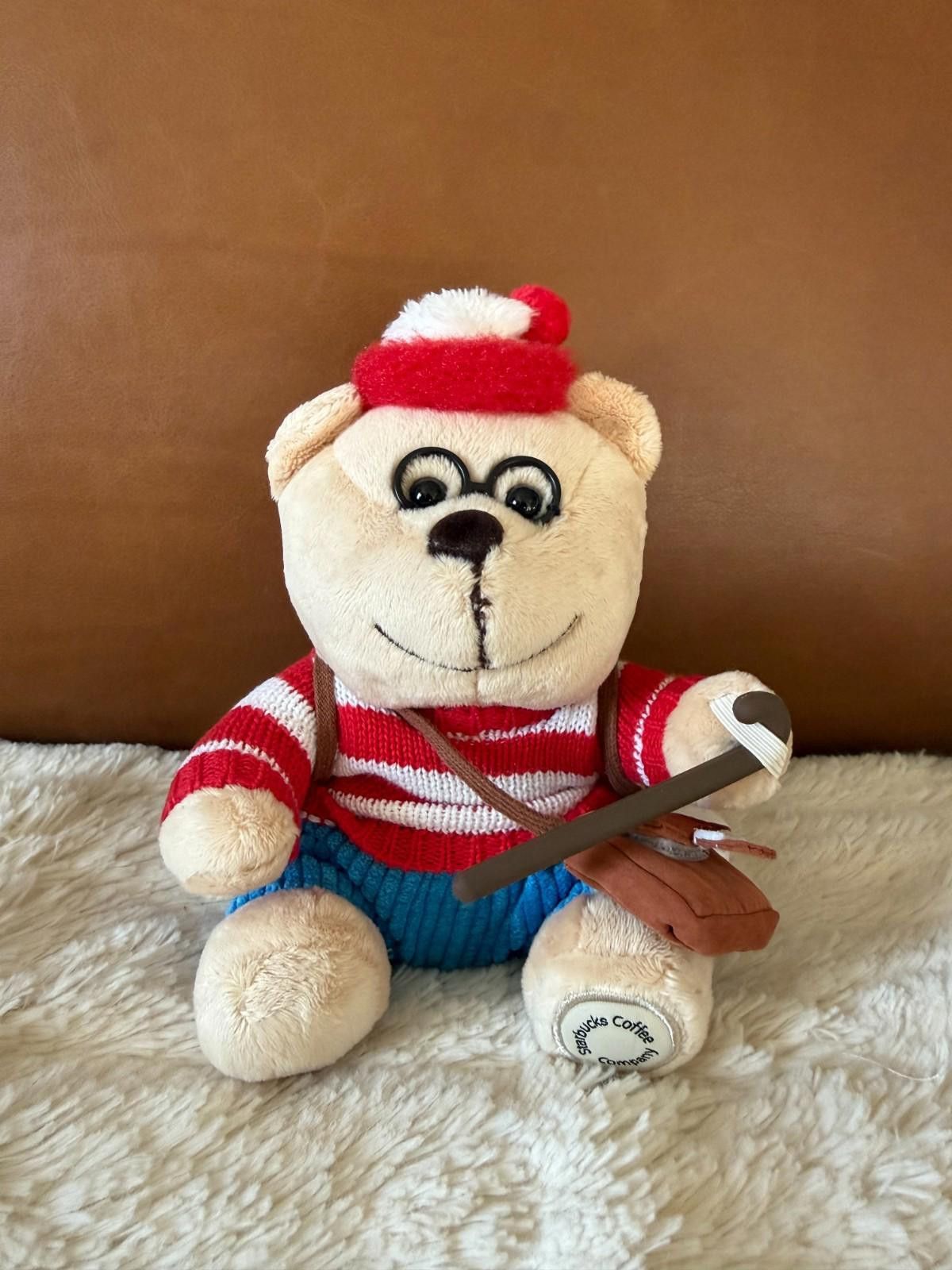Other Starbucks Korea 2025 Where’s Wally Christmas Bearista Doll Size ONE SIZE - 1 Thumbnail