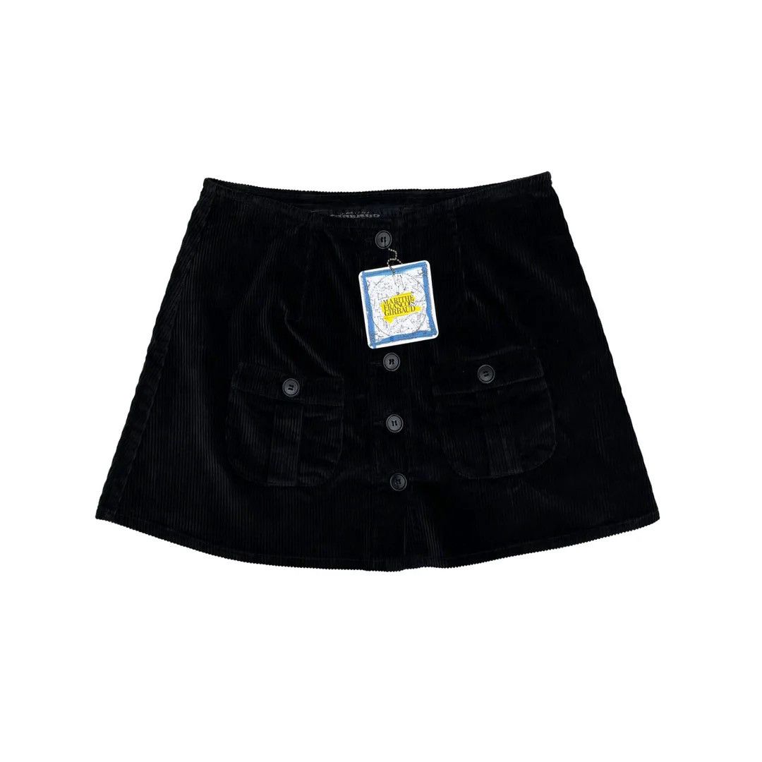 Marithe + Francois Girbaud × Vintage Marithé + François Girbaud 1990 Vintage NWOT corduroy Skirt Size 29" - 1 Thumbnail