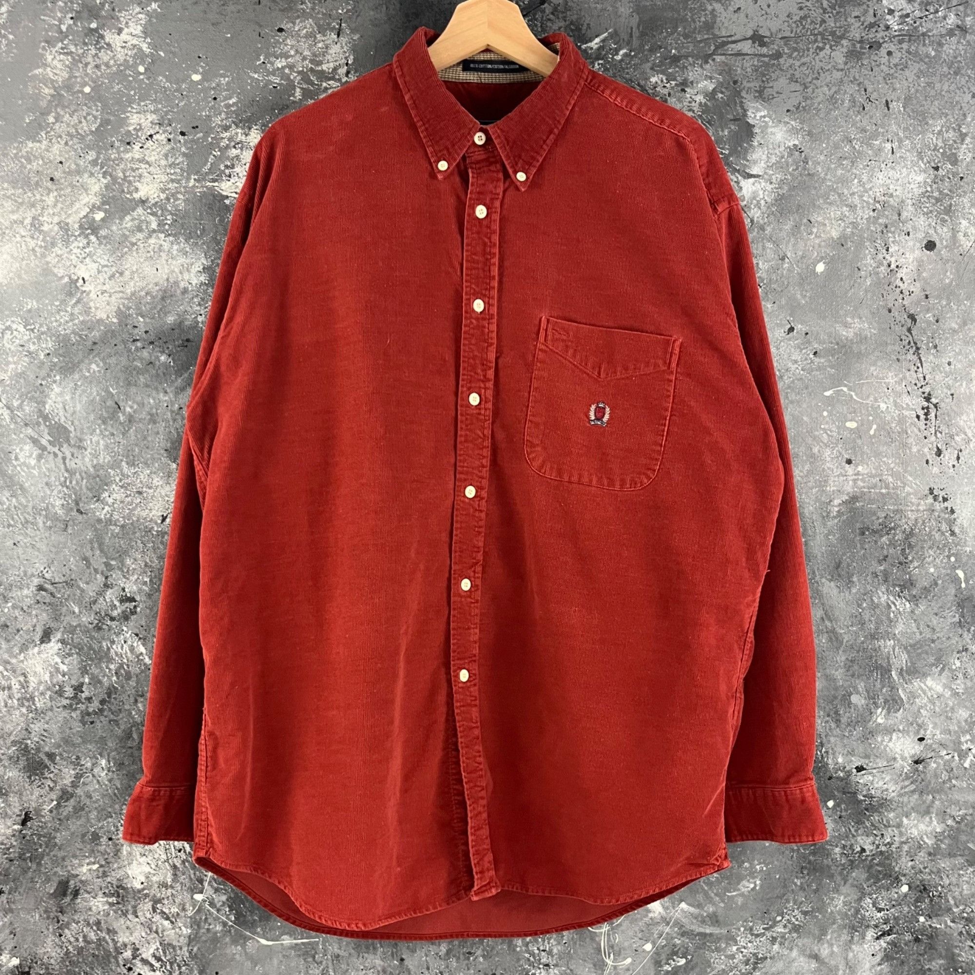 Vintage Vintage 90’s Siegfried corduroy shirt Size US L / EU 52-54 / 3 - 1 Thumbnail