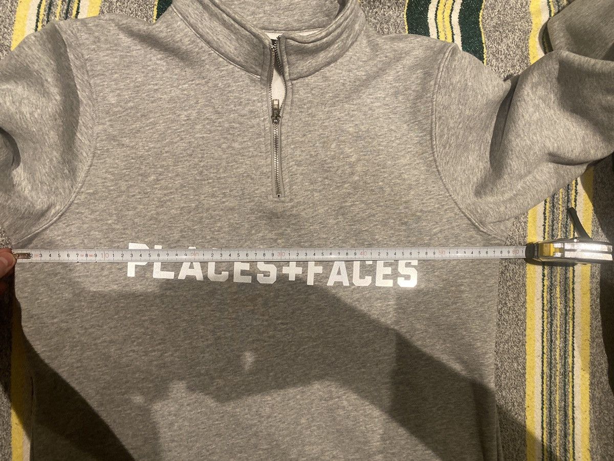 Places + Faces Places + Faces 3M quarter zip sweat 3M reflective Size US L / EU 52-54 / 3 - 15 Thumbnail