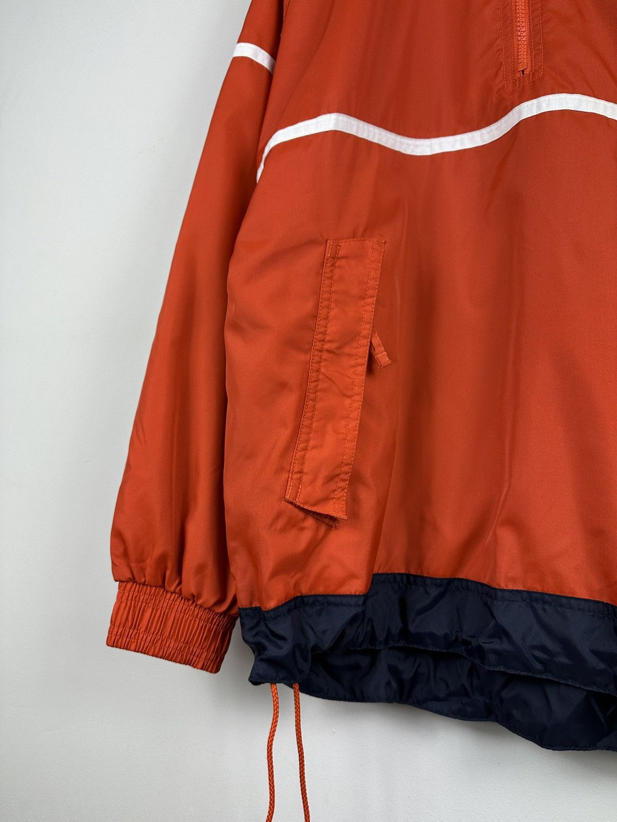 Nike × Vintage 🍊Vintage 90’s Nike Nylon Big Logo Baggy Anorak Jacket Y2K Size US S / EU 44-46 / 1 - 14 Thumbnail