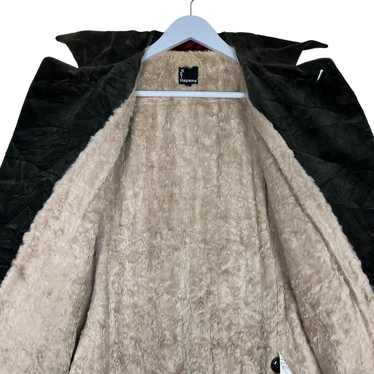 Japanese Brand 🔥 KFT HAYAMA VELVET LONG JACKET MADE IN JAPAN Size US S / EU 44-46 / 1 - 12 Thumbnail