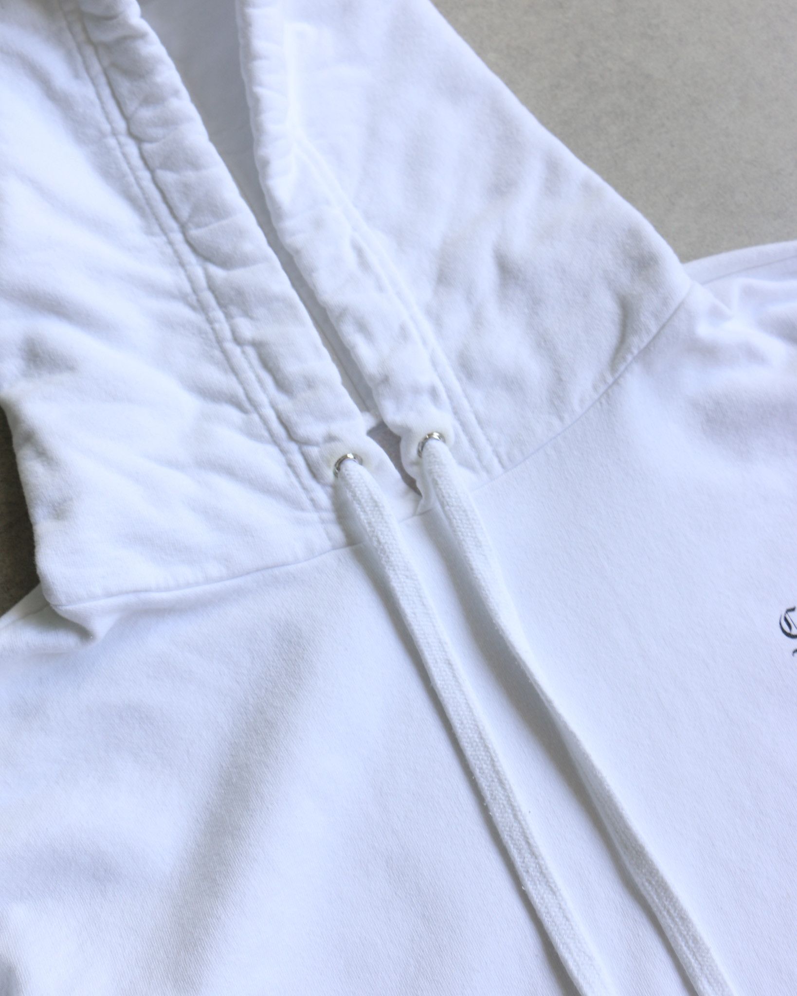 Chrome Hearts Chrome Hearts Script Logo Hoodie White Size US XL / EU 56 / 4 - 3 Thumbnail