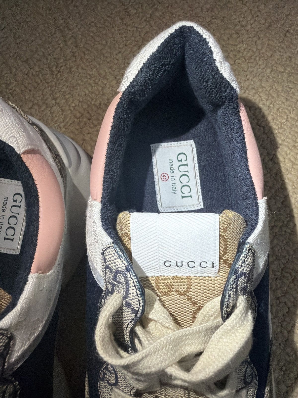 Gucci Gucci rhyton women sneaker size US 11 Size US 11 / IT 41 - 7 Thumbnail