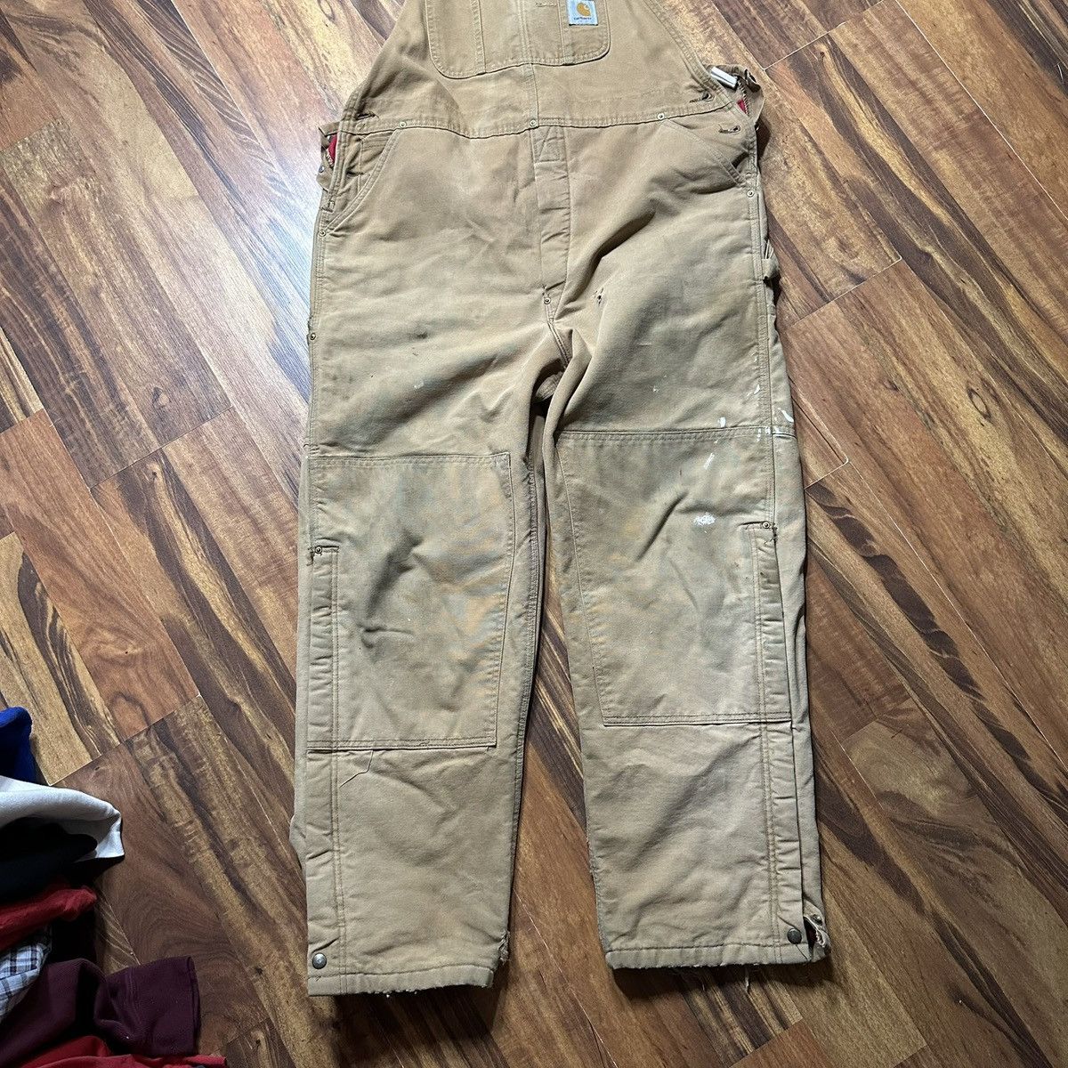 Carhartt × Vintage Insulated Double Knee Carhartt Overalls 42x32 Size US 42 / EU 58 - 7 Thumbnail