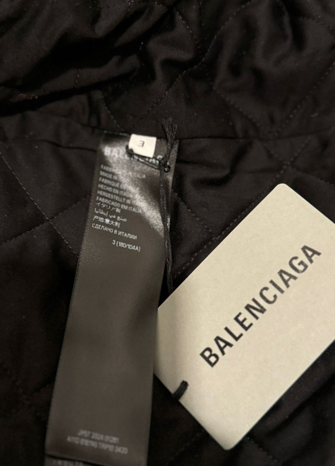 Balenciaga 💥$6.5K VALUE💥 Distressed Cotton-Canvas Coat Size US XL / EU 56 / 4 - 14 Thumbnail