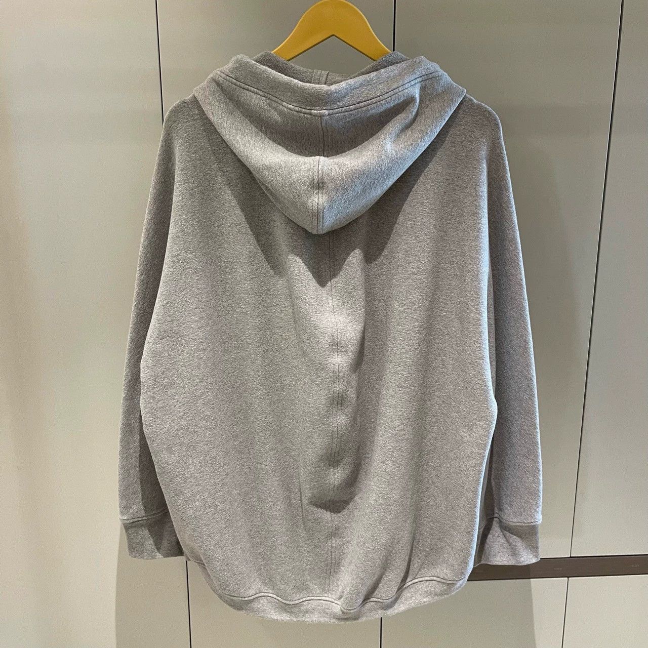 Balenciaga Balenciaga grey small logo silhouette zipper jacket hoodie- Size US XS / EU 42 / 0 - 3 Thumbnail