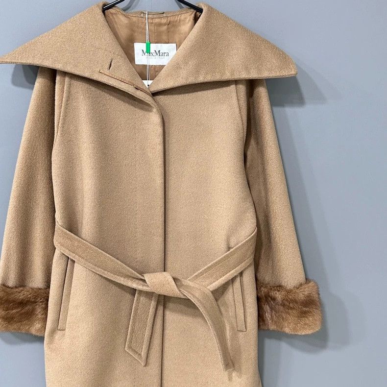 Max Mara Max Mara Pure camel hair coat Size M / US 6-8 / IT 42-44 - 2 Thumbnail