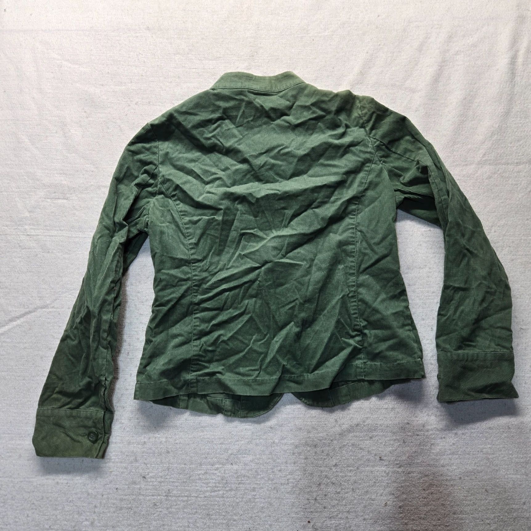 Vintage JH Collectibles Solid Green Jacket Women's Adult Medium M Size Coat Button Up Outdoor Winter Mens Women Girls Size M / US 6-8 / IT 42-44 - 7 Thumbnail