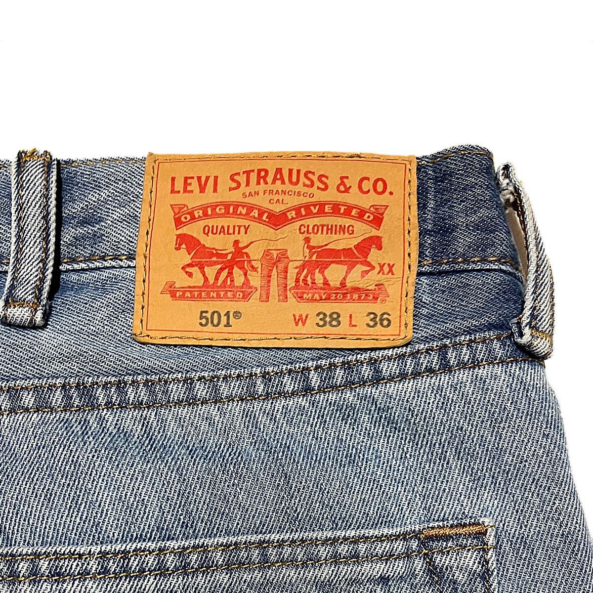 Vintage Vintage Levi’s 501 Jeans Size US 38 / EU 54 - 6 Thumbnail