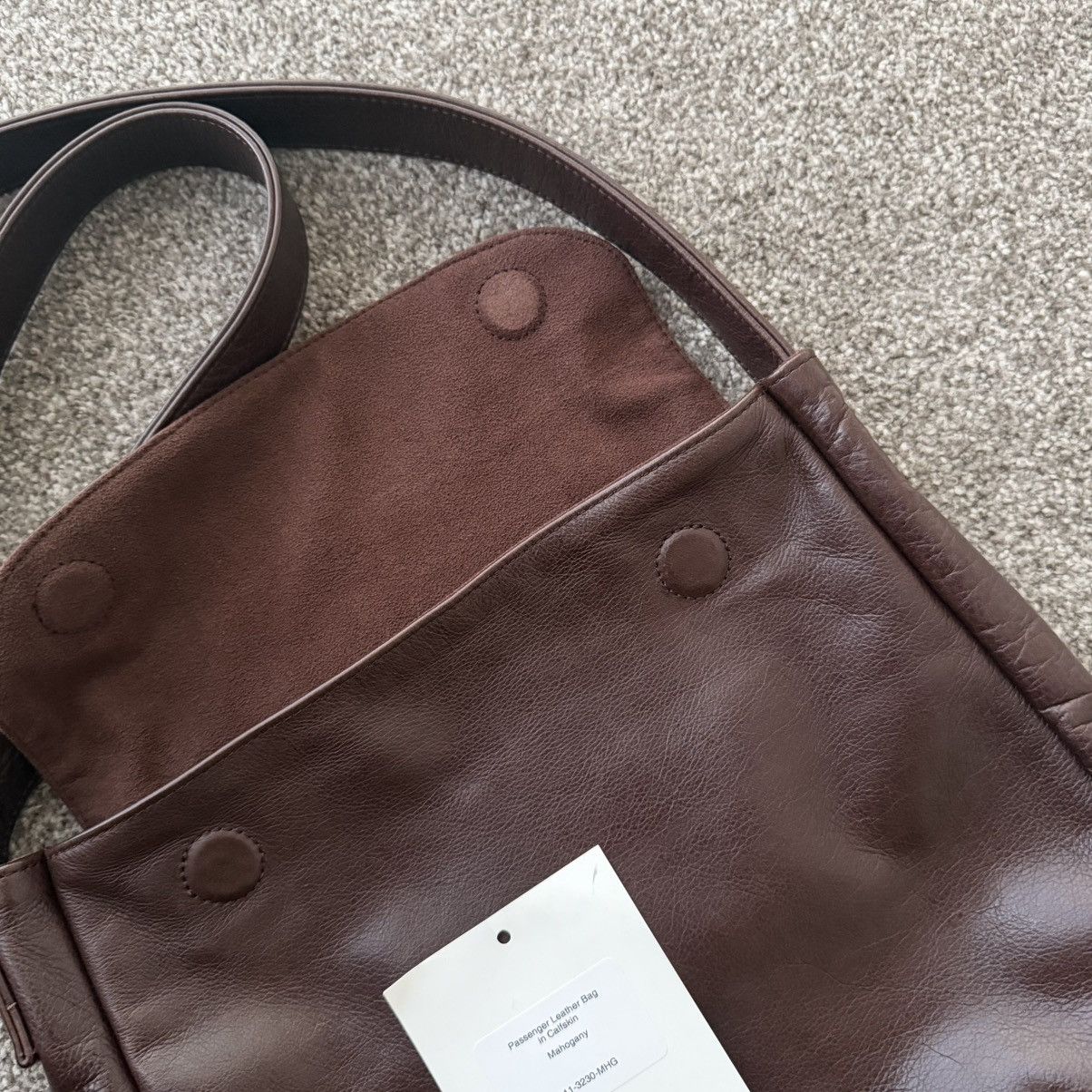 VUJA DE PASSENGER LEATHER BAG IN FULL GRAIN LEATHER