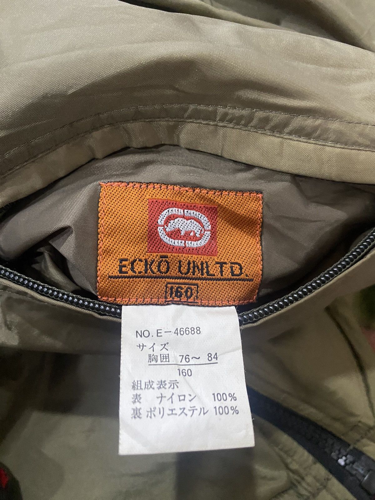 Ecko Unltd. × Vintage Vintage Ecko Unltd Riversible Jacket Big Logo Size US M / EU 48-50 / 2 - 11 Thumbnail
