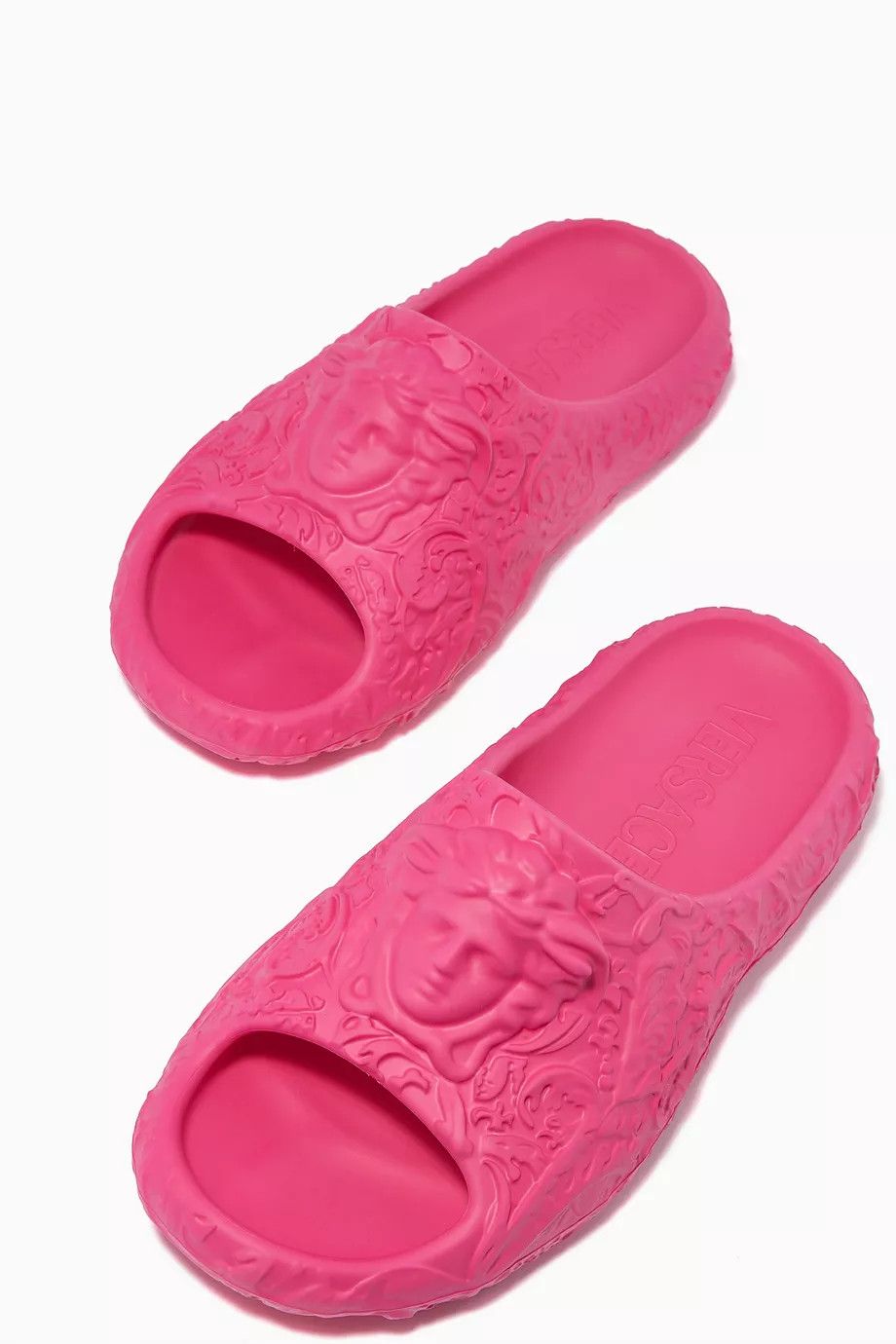 Versace o1y0226 Rubber Slippers in Fuchsia Size US 5 / IT 35 - 4 Thumbnail