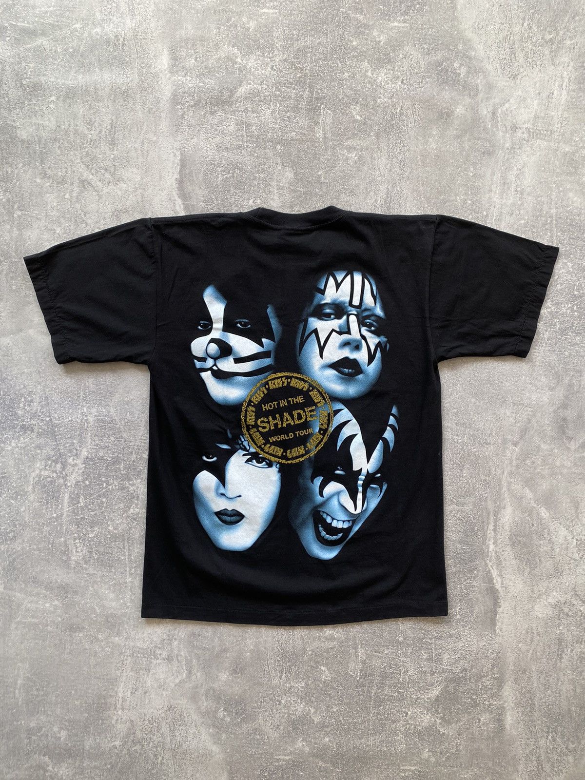 Band Tees × KISS × Vintage Vintage Kiss Hot In The Shade Single Stitch T-shirt Size US L / EU 52-54 / 3 - 6 Thumbnail