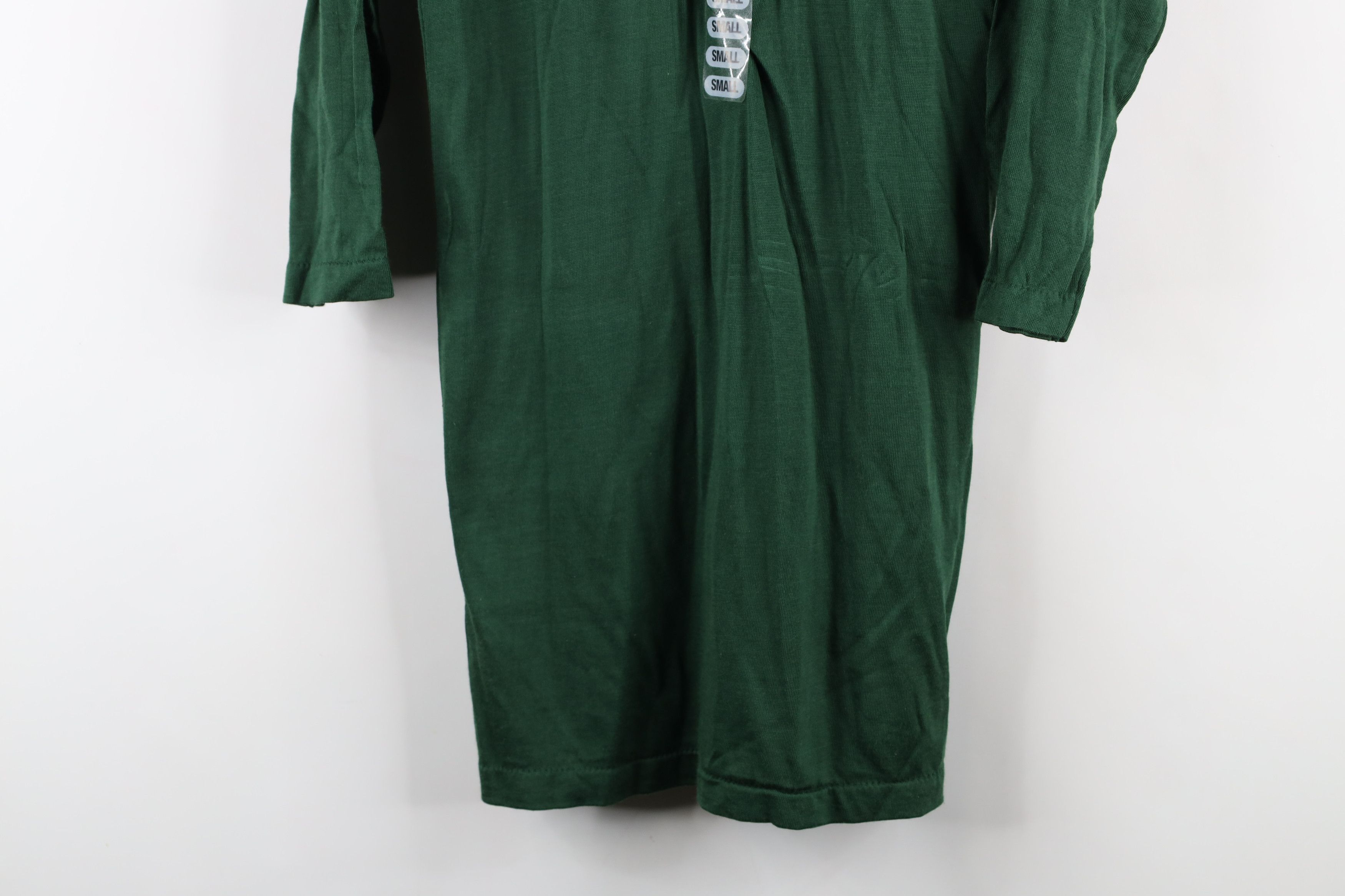 Vintage Deadstock Vintage 50s 60s Jersey T-Shirt Dark Green USA Size US S / EU 44-46 / 1 - 3 Thumbnail